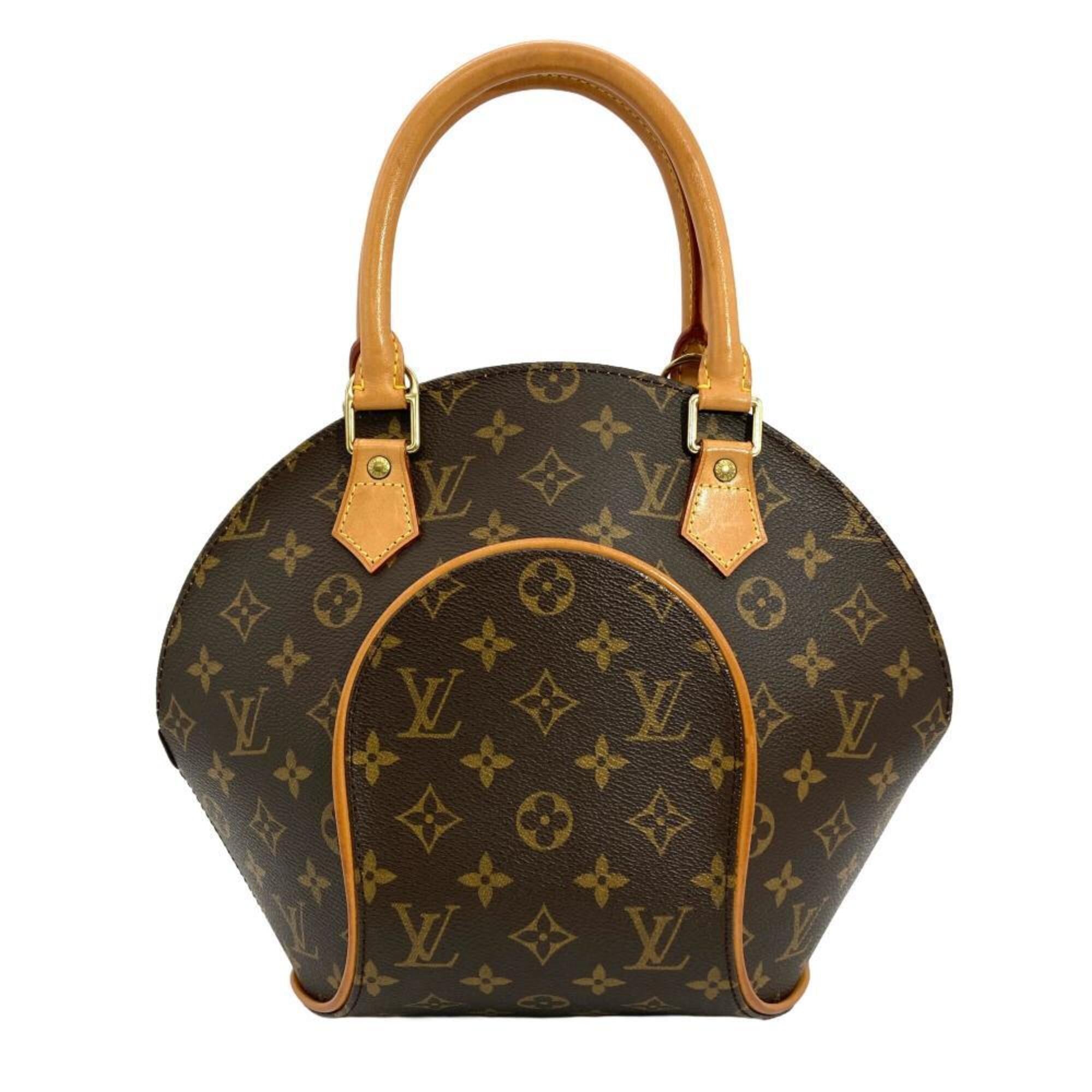 Louis Vuitton Brown Monogram Canvas Handbag (Pre-Owned)