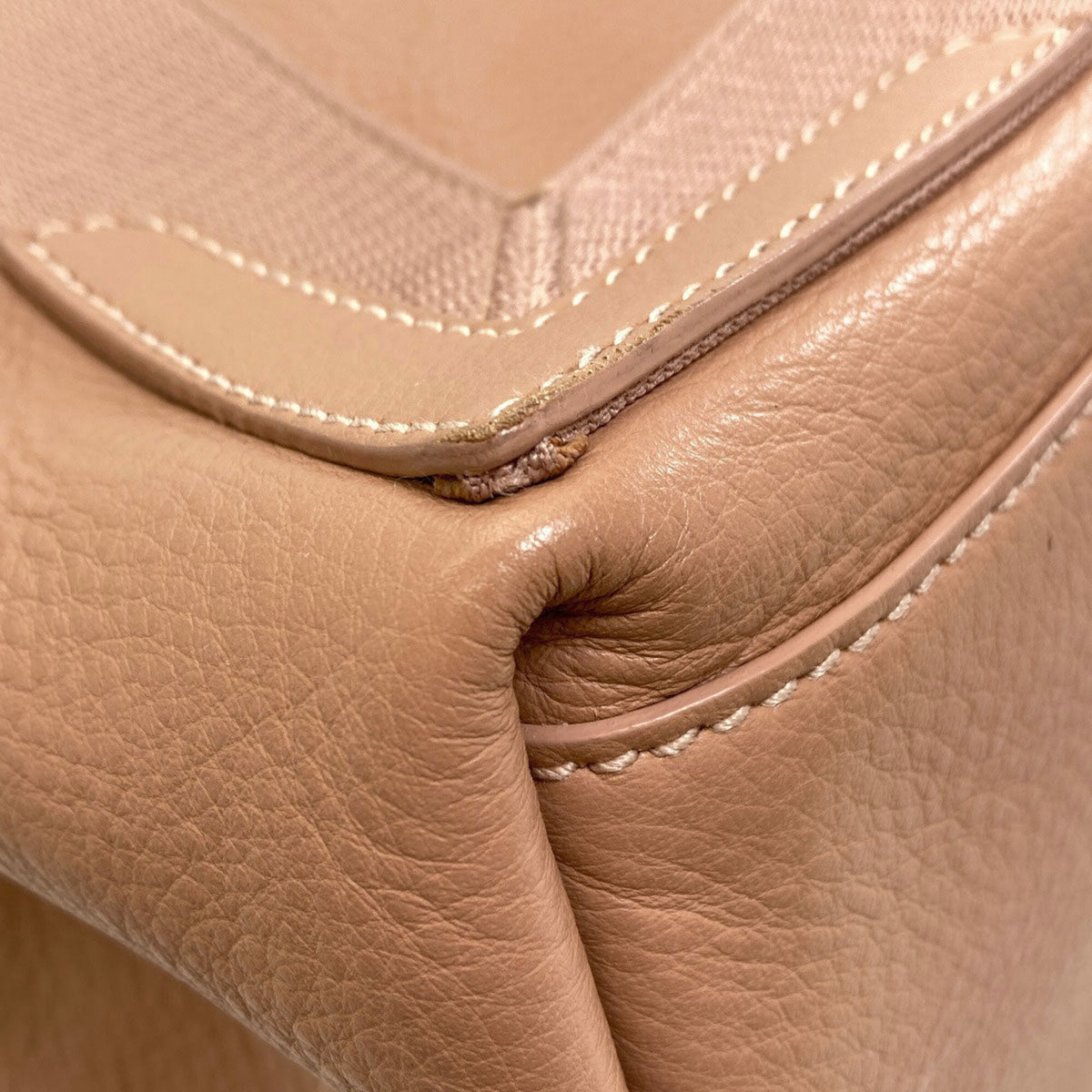 Balenciaga Brown Leather Handbag Pouch (Pre-Owned)