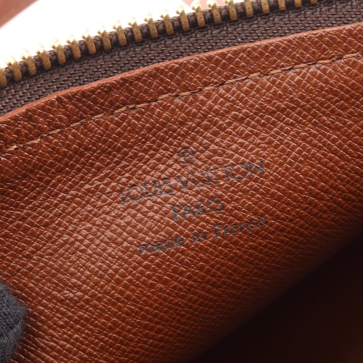 Louis Vuitton Brown Monogram Coated Canvas Leather Handbag (Pre-Owned)