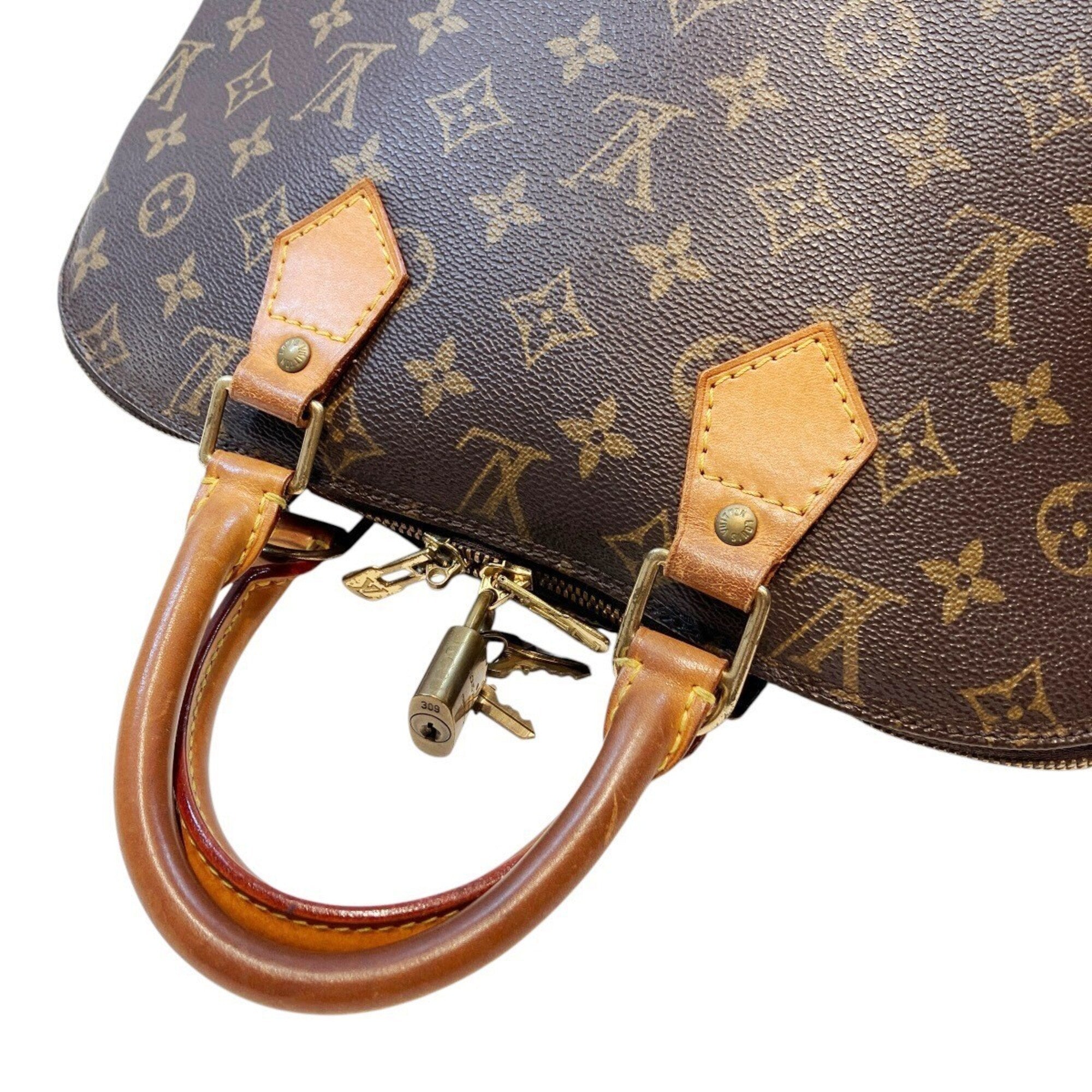 Louis Vuitton Brown Monogram Handbag (Pre-Owned)