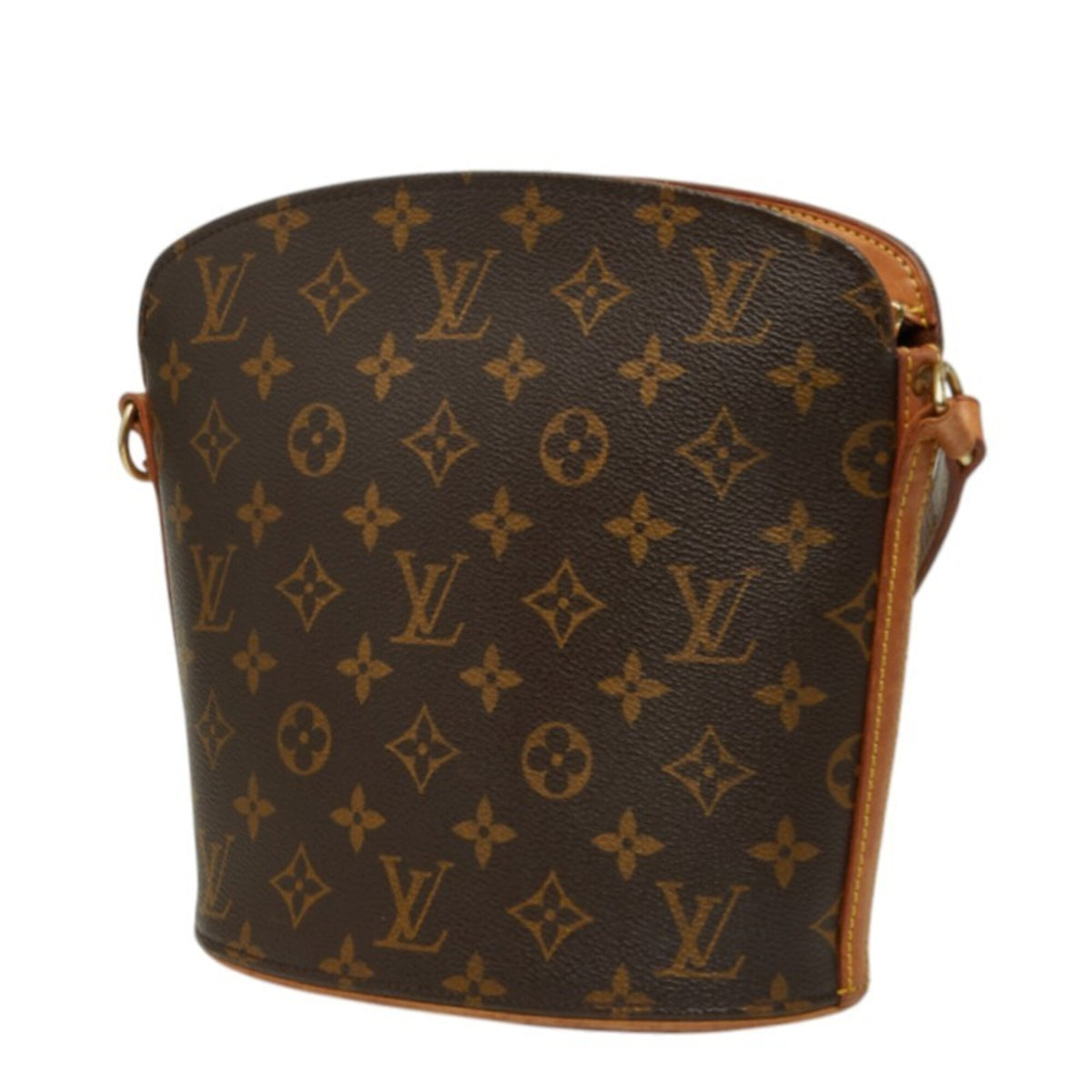 Louis Vuitton Brown Pvc Leather Shoulder Bag (Pre-Owned)