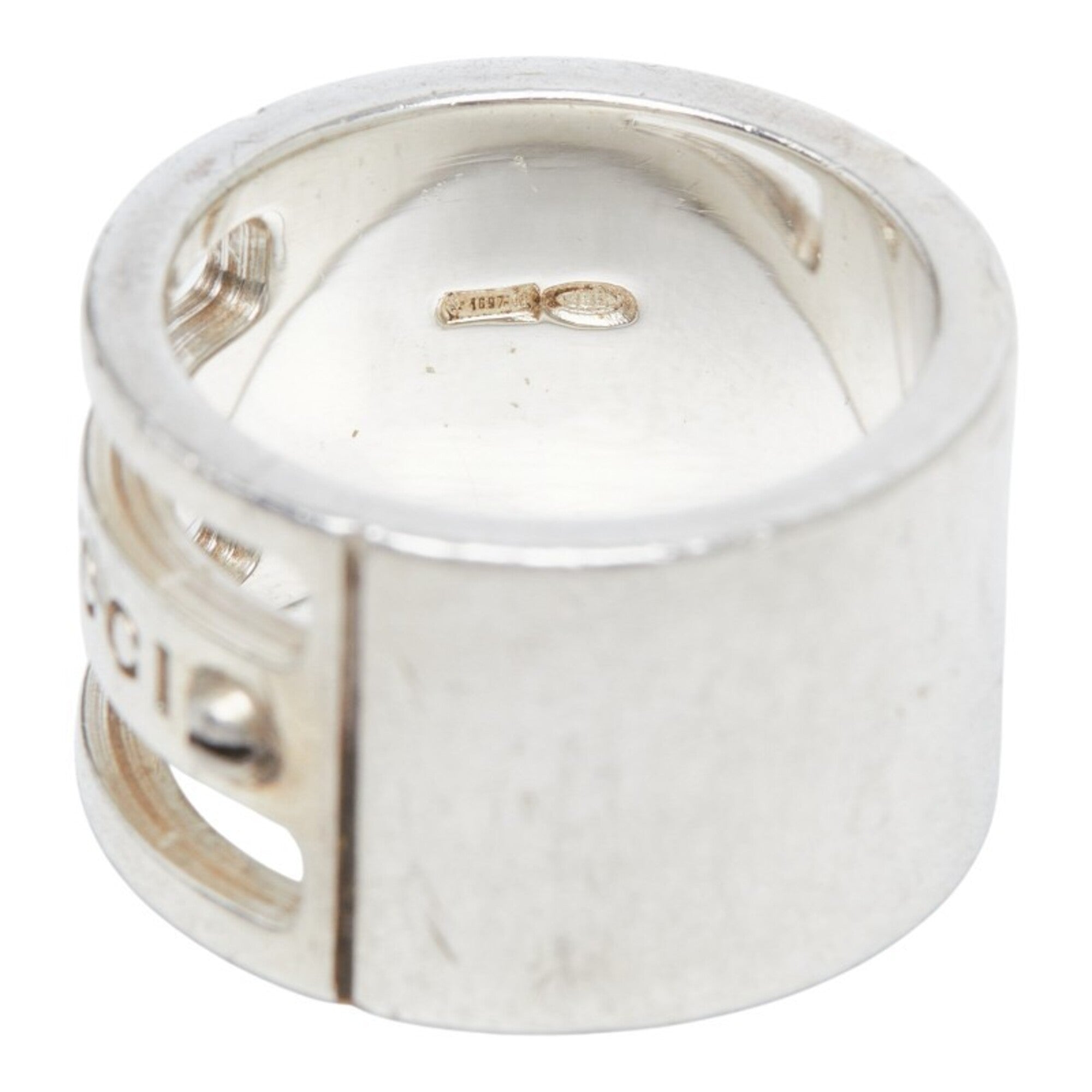 Gucci Silver 925 Band Ring (Pre-Owned)