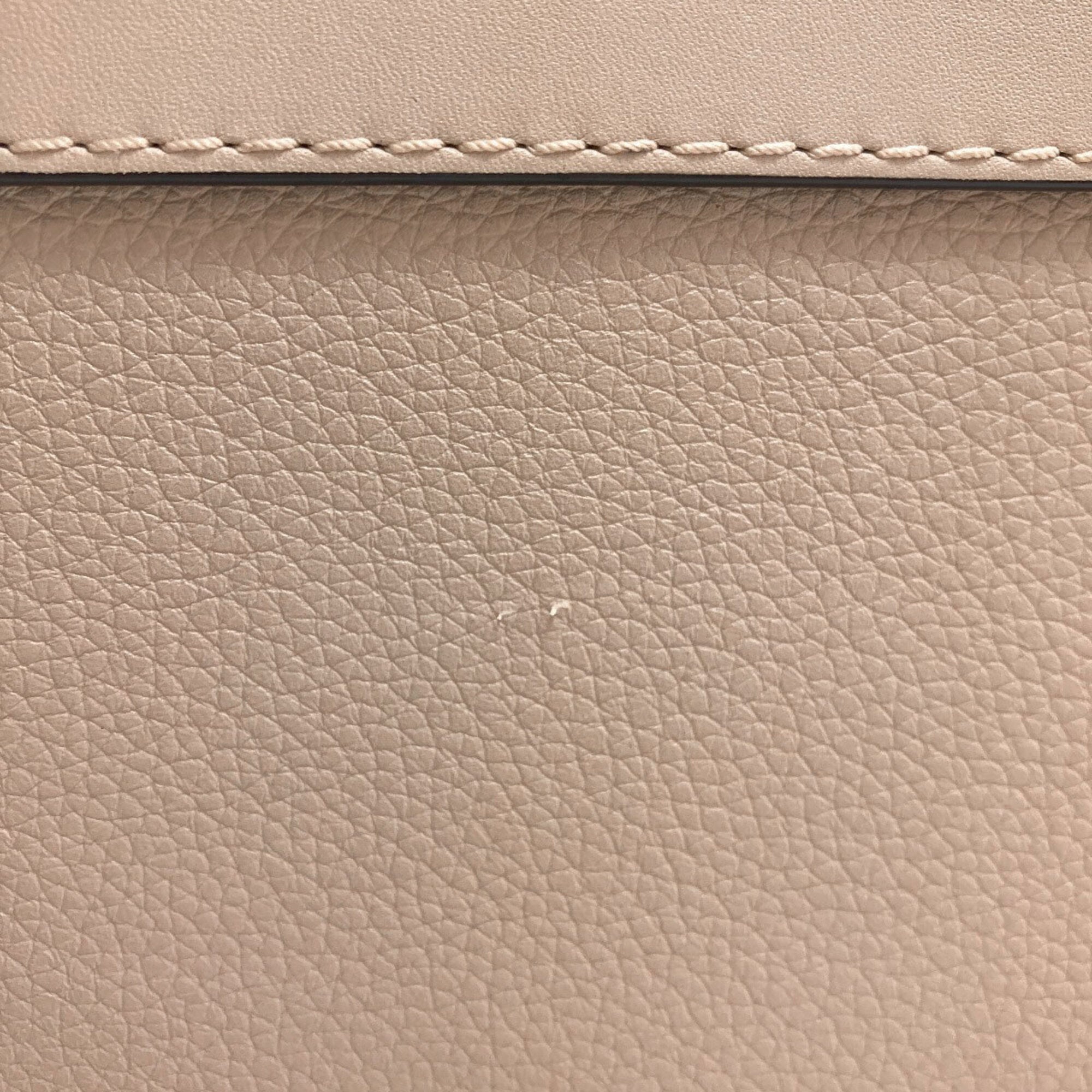 Loewe Beige Leather Handbag (Pre-Owned)