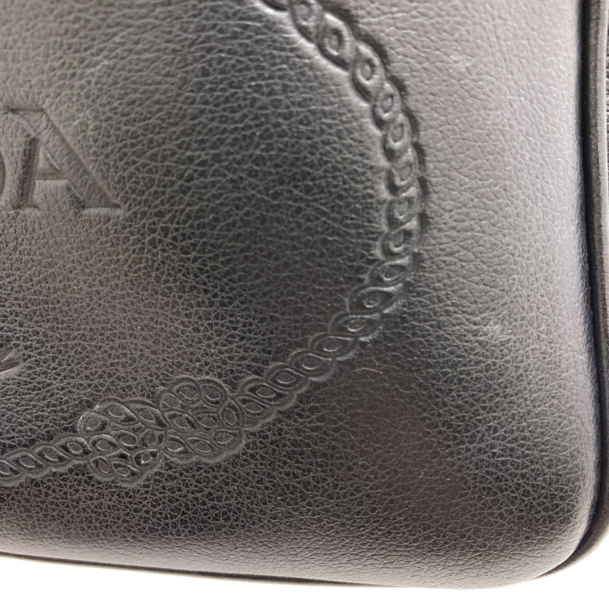 Prada Black Leather Shoulder Bag (Pre-Owned)