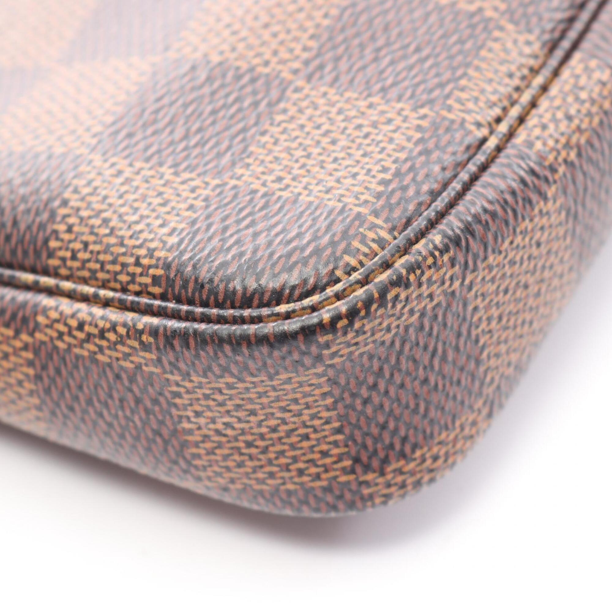Louis Vuitton Brown Coated Canvas Leather Handbag (Pre-Owned)