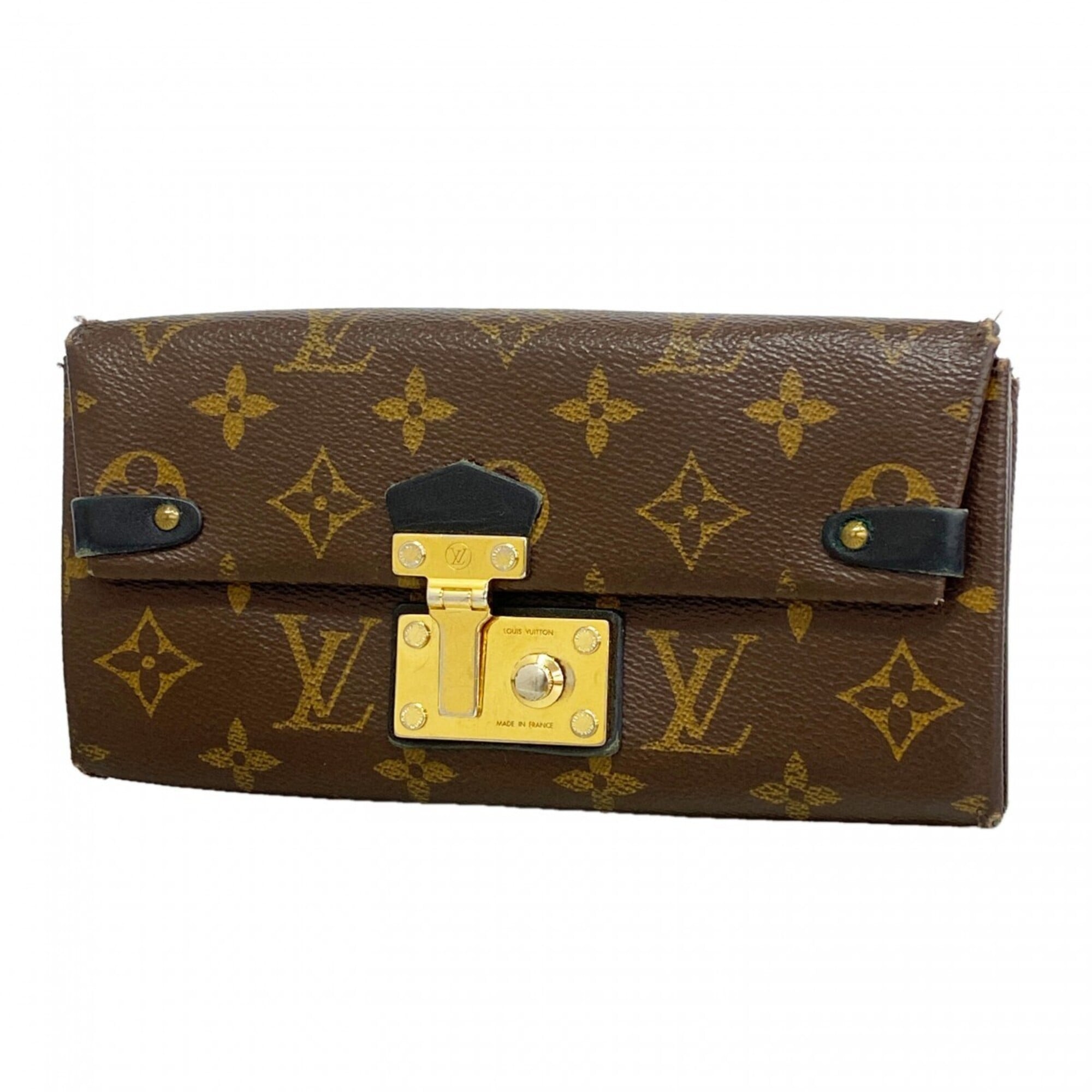 Louis Vuitton Brown Long Wallet (Bi-Fold) (Pre-Owned)