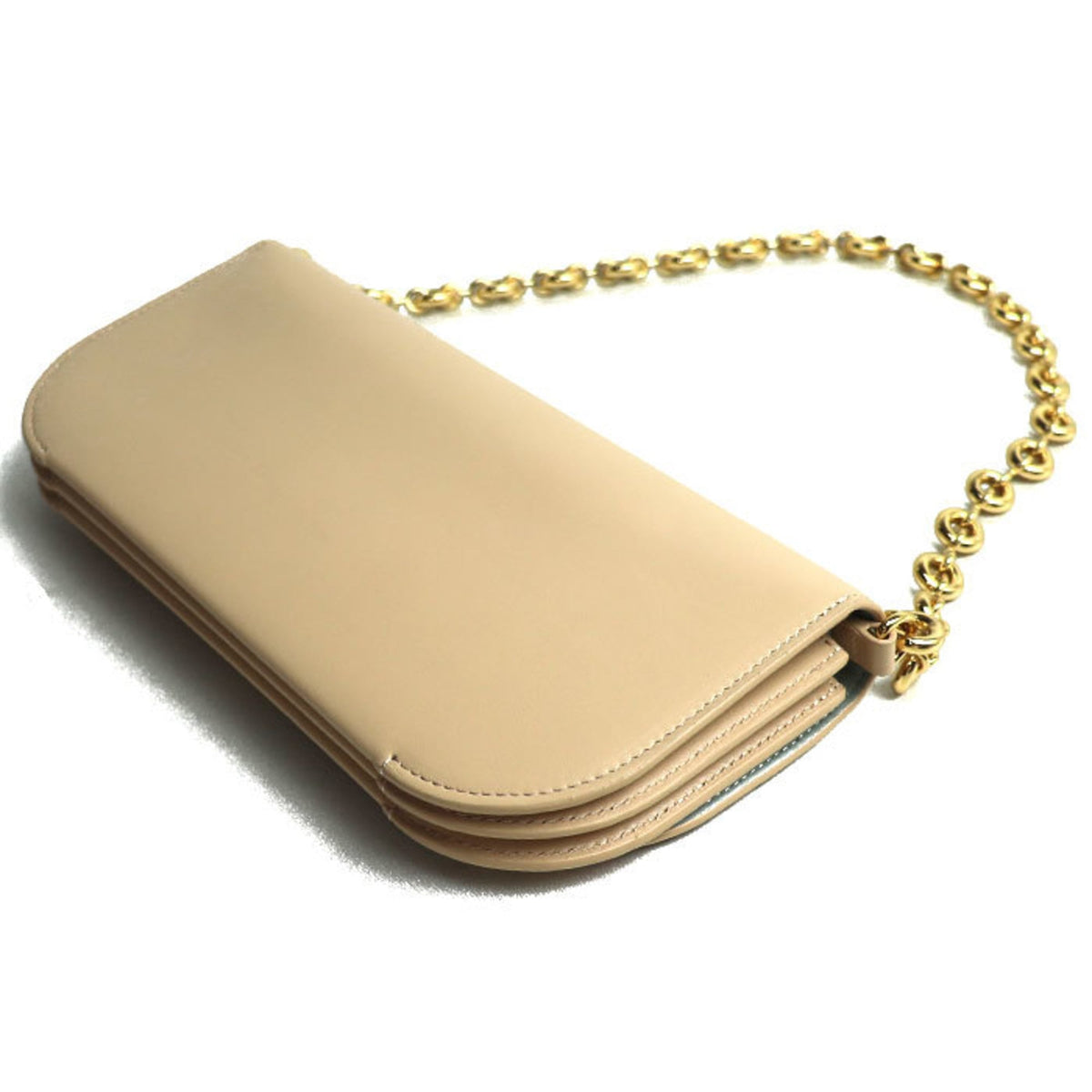 Loewe Beige Leather Clutch Bag (Pre-Owned)