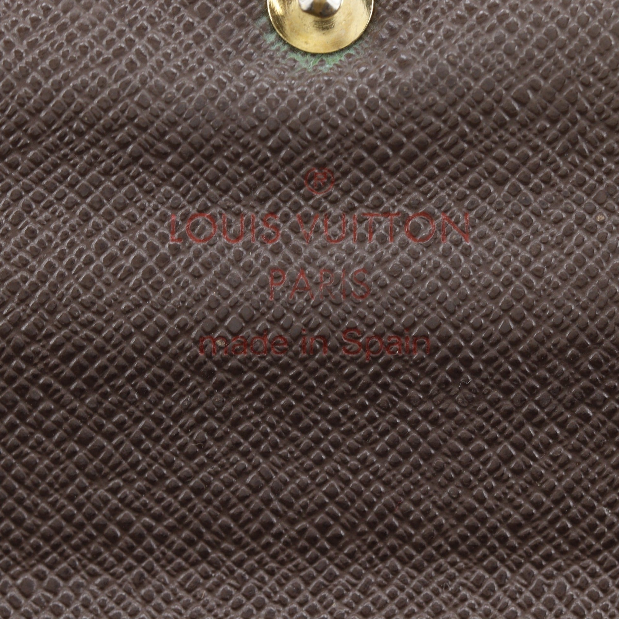 Louis Vuitton Brown Damier Canvas Long Wallet (Bi-Fold) (Pre-Owned)