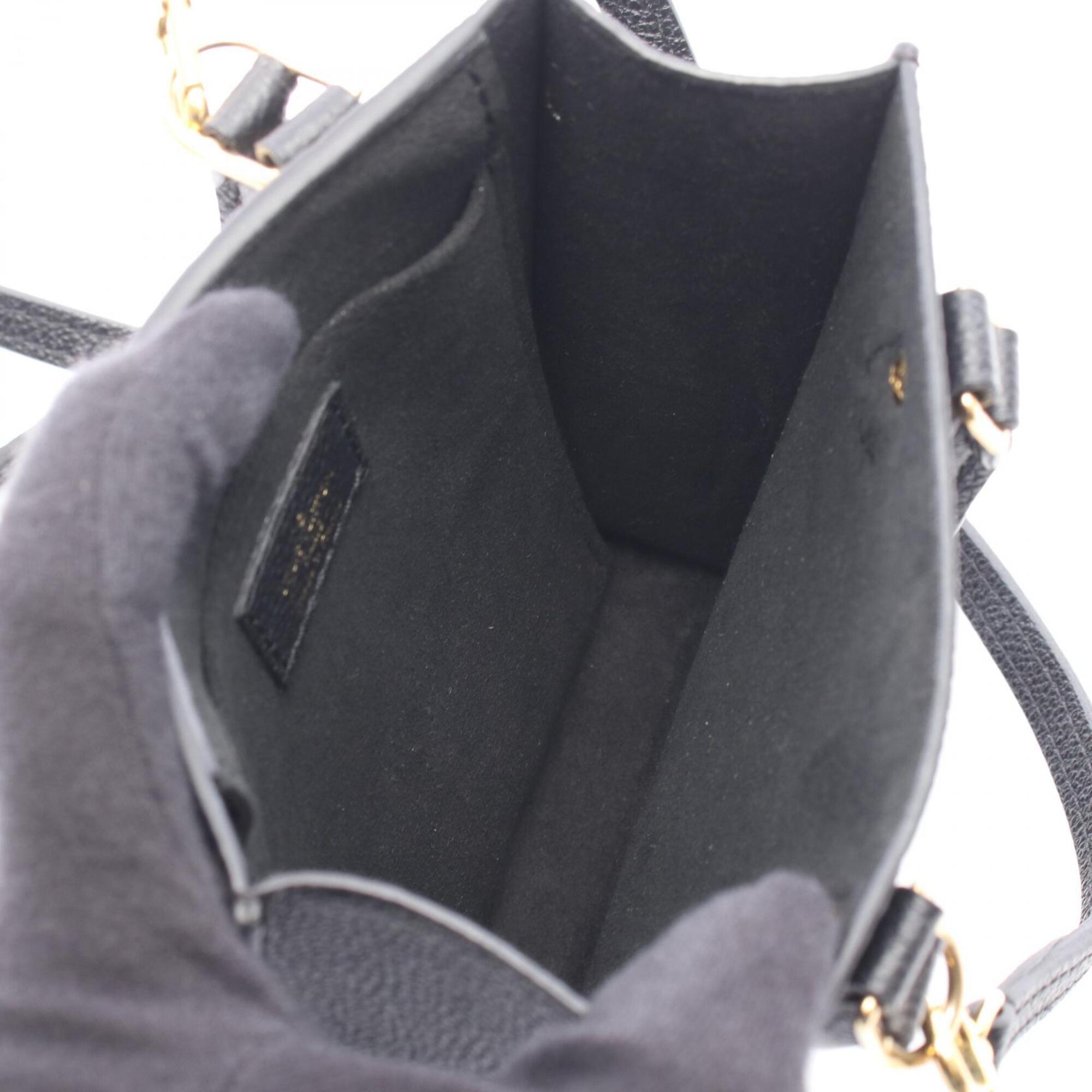 Louis Vuitton Black Noir Monogram Empreinte Handbag (Pre-Owned)