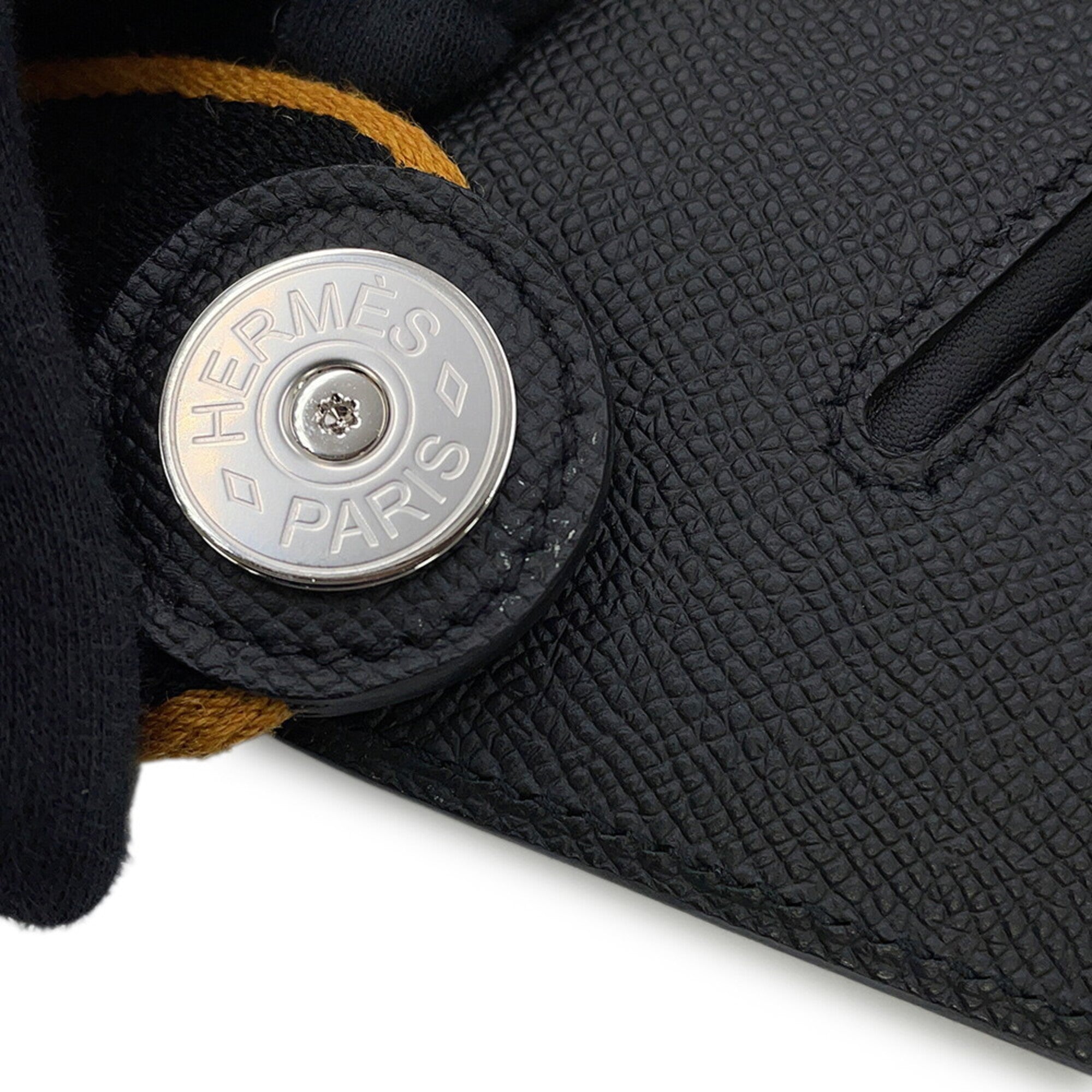 Hermes Black Epsom Leather Shoulder Bag (Pre-Owned)