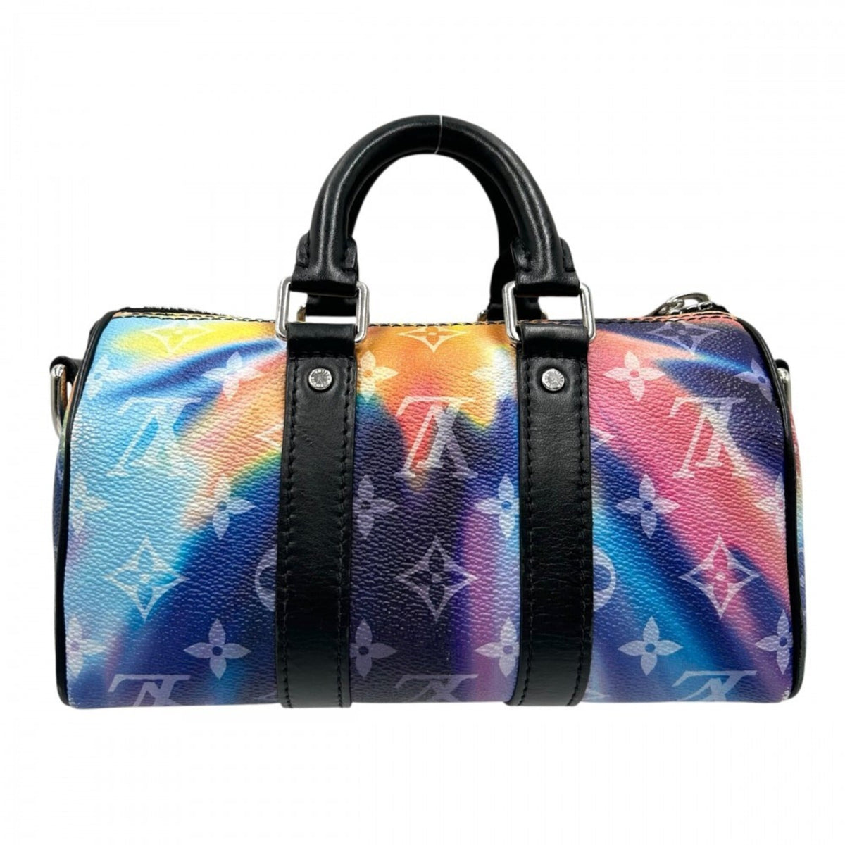 Louis Vuitton Black Multi-Color Monogram Handbag (Pre-Owned)