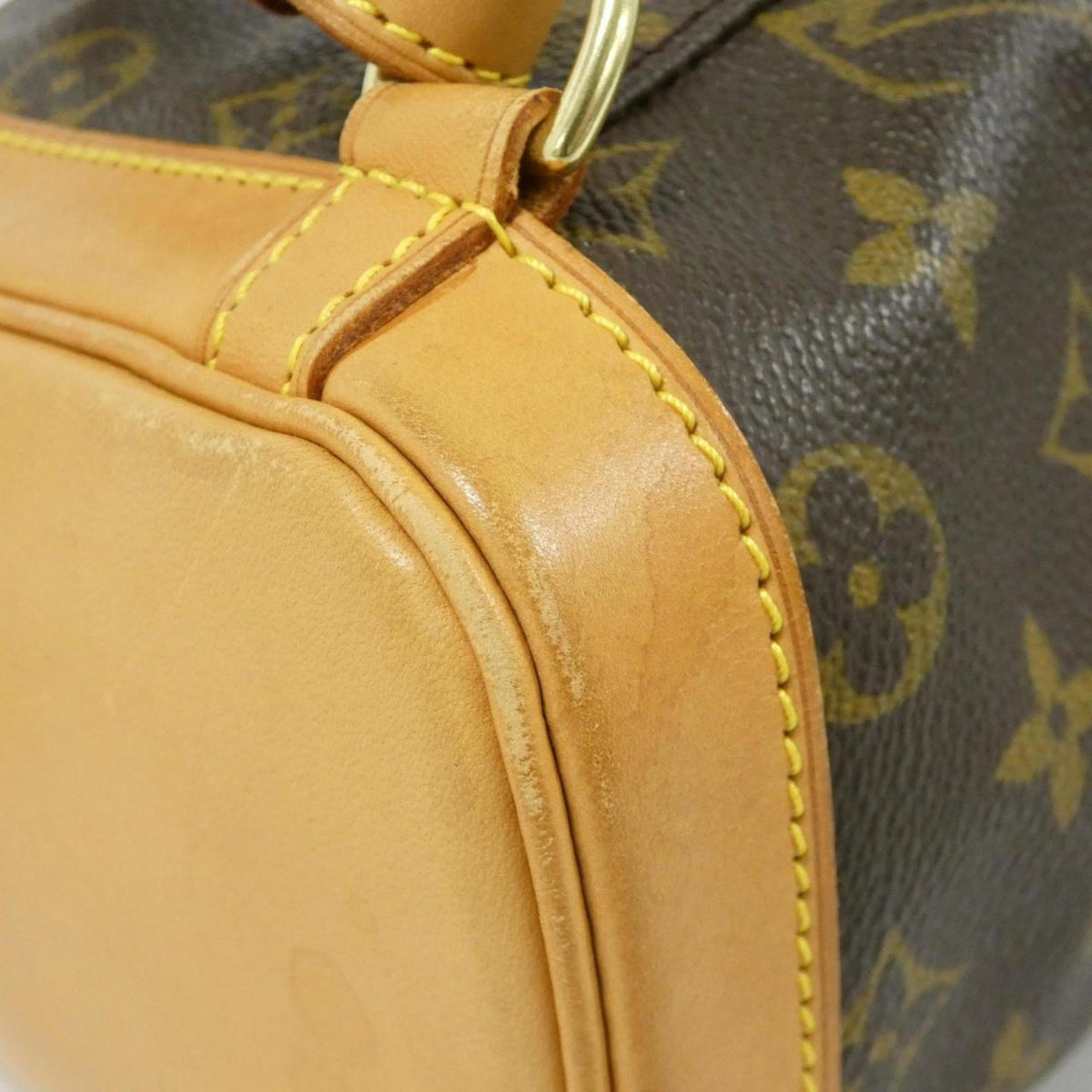 Louis Vuitton Brown Coated Canvas Backpack (Pre-Owned)