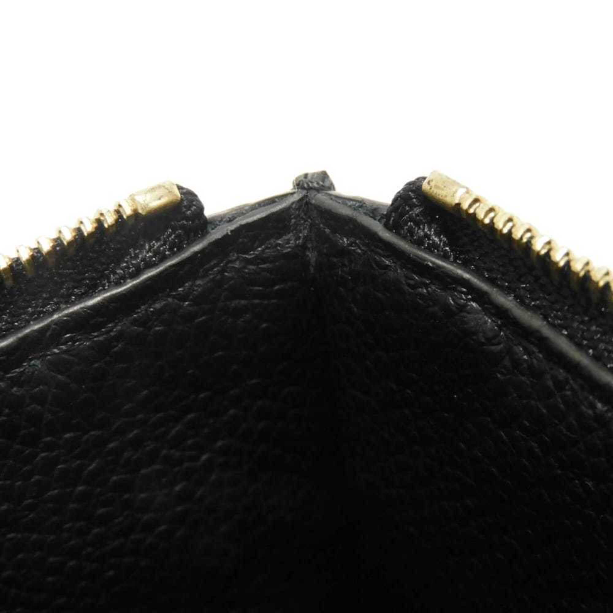 Louis Vuitton Black Noir Monogram Empreinte Leather Coin Purse/Coin Case (Pre-Owned)