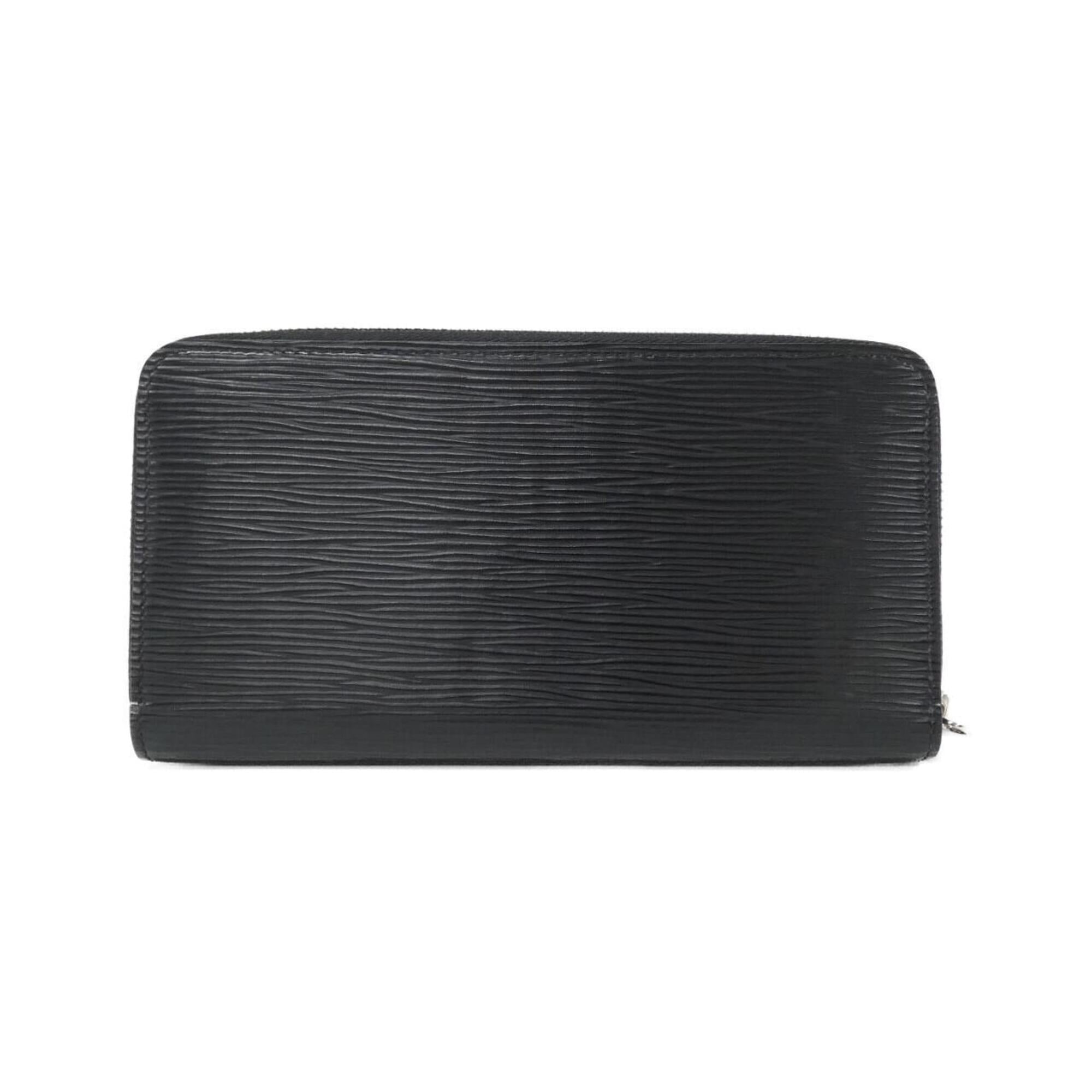 Louis Vuitton Epi Black Leather Long Wallet (Bi-Fold) (Pre-Owned)