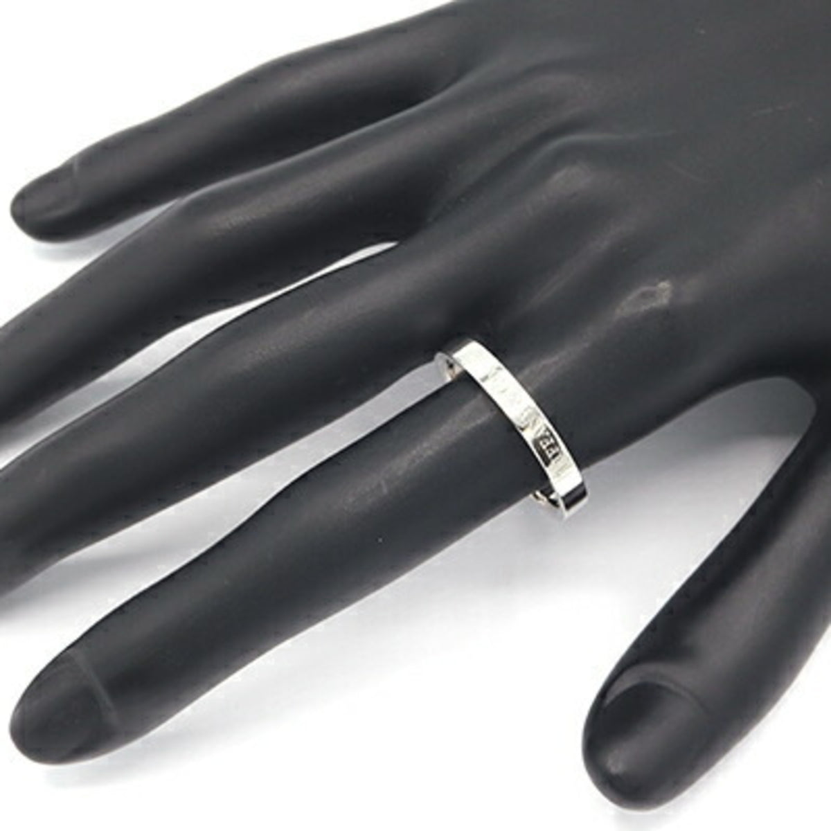 Tiffany Platinum 950 Band Ring (Pre-Owned)