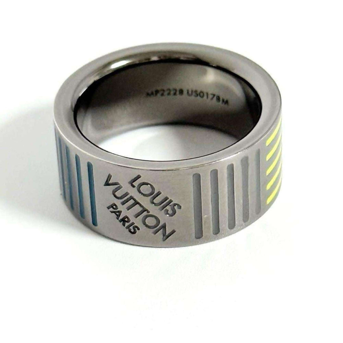Louis Vuitton Metal Band Ring (Pre-Owned)