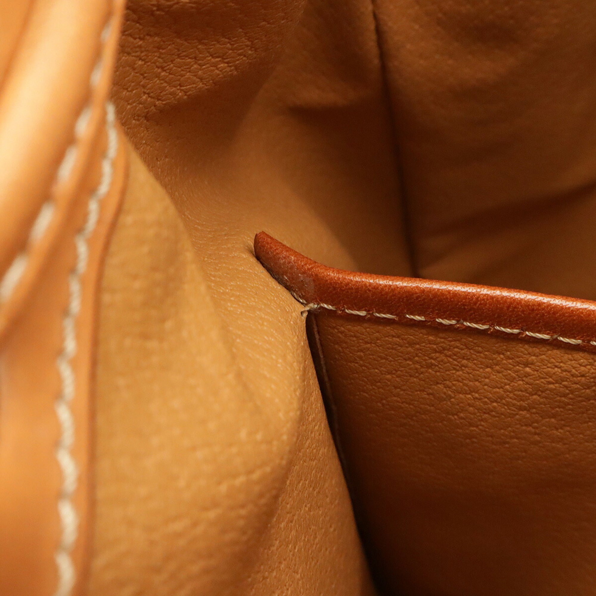 Celine Macadam Beige Dark Brown Pvc Leather Backpack (Pre-Owned)
