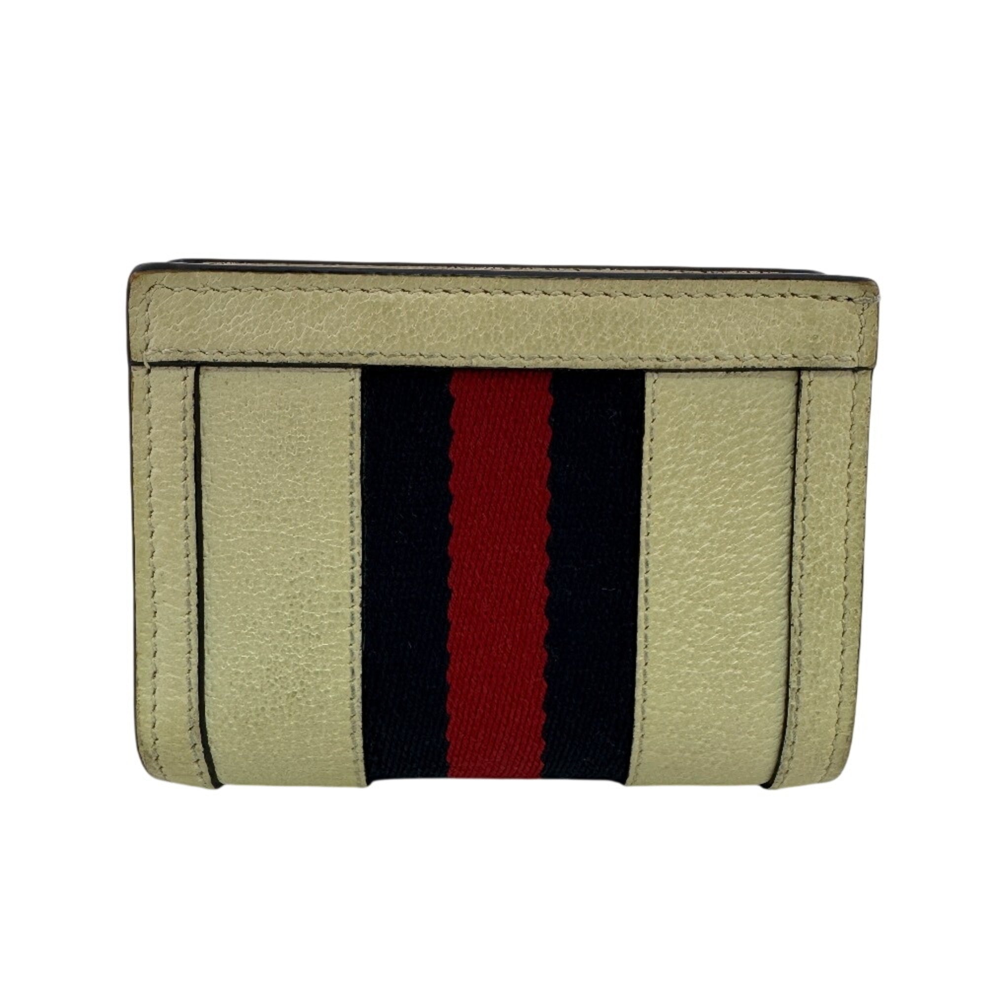 Gucci White Leather Wallet (Bi-Fold) (Pre-Owned)