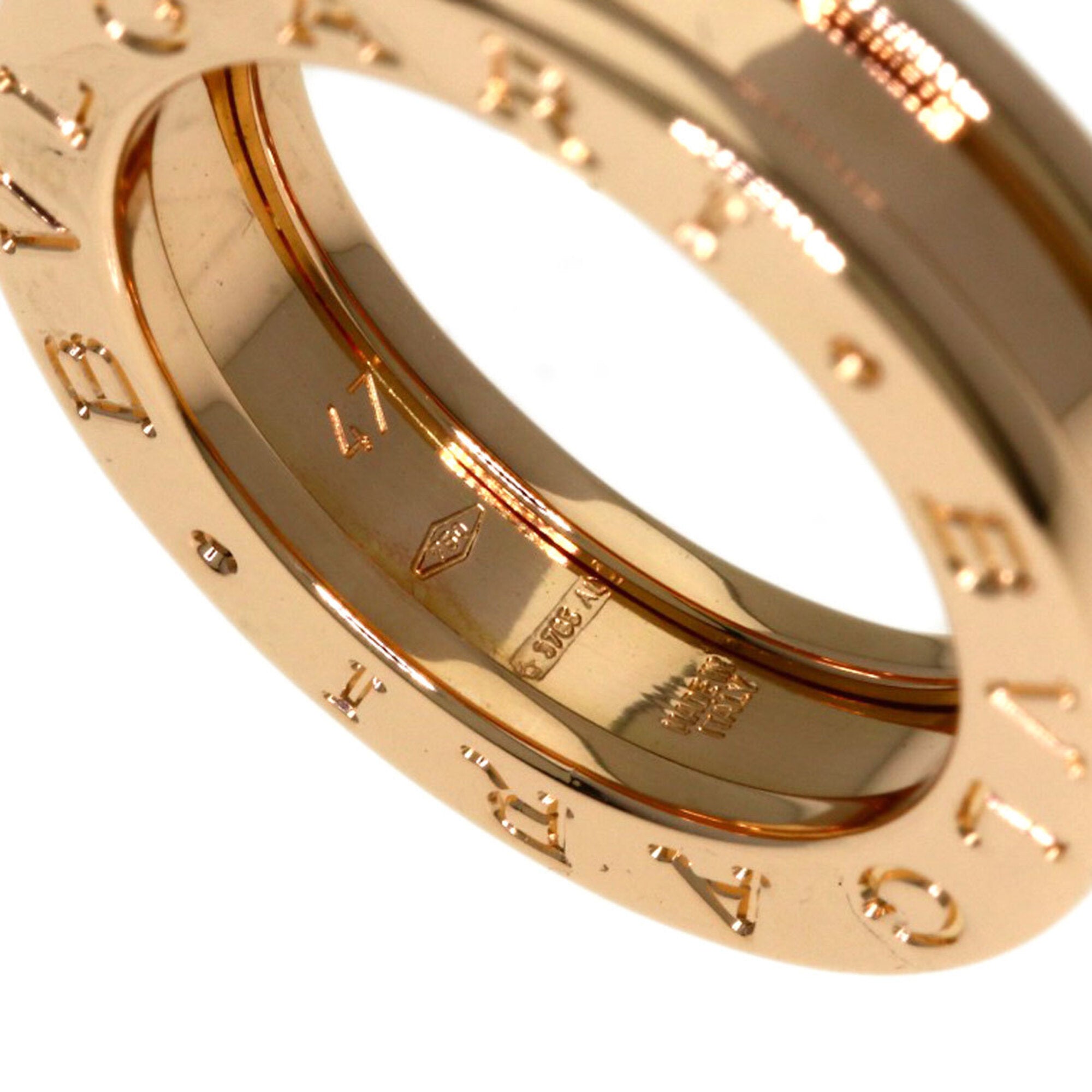 Bvlgari Pink Gold (18K) Band Ring (Pre-Owned)