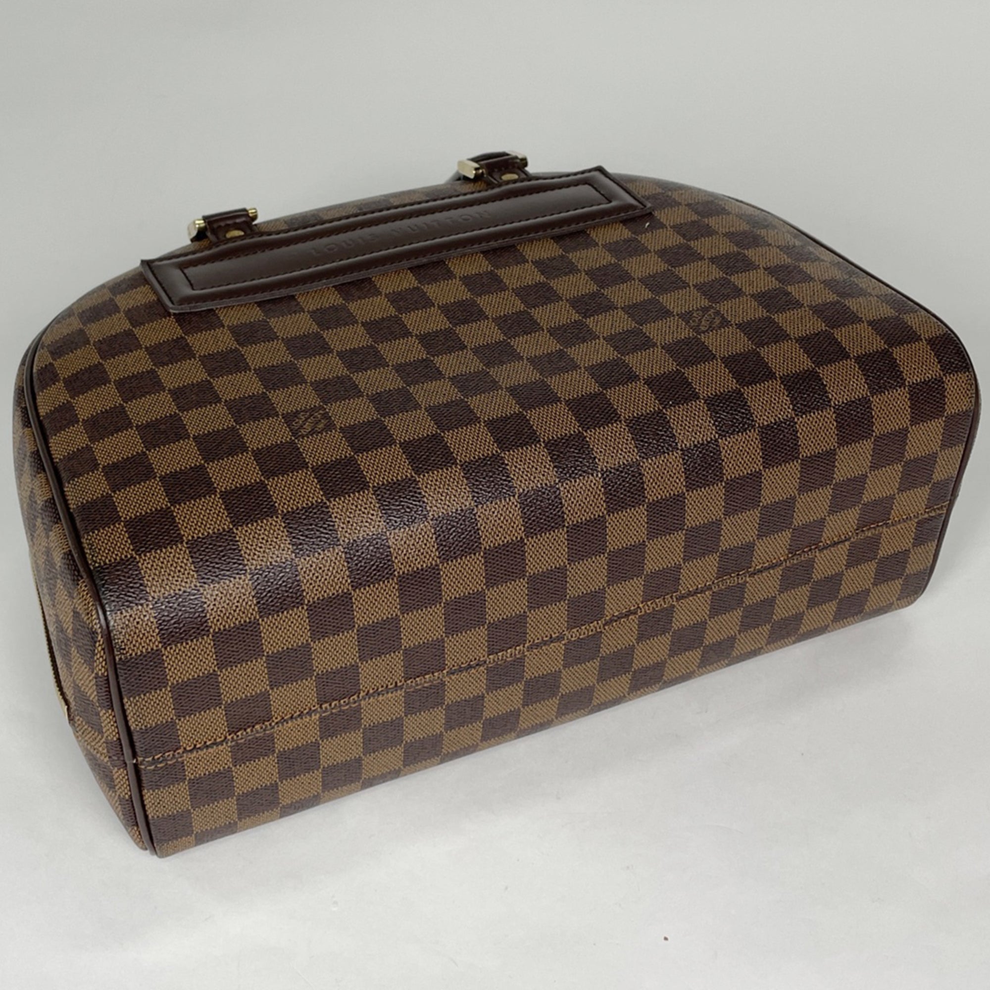 Louis Vuitton Damier Brown Damier Canvas Boston Bag Handbag (Pre-Owned)