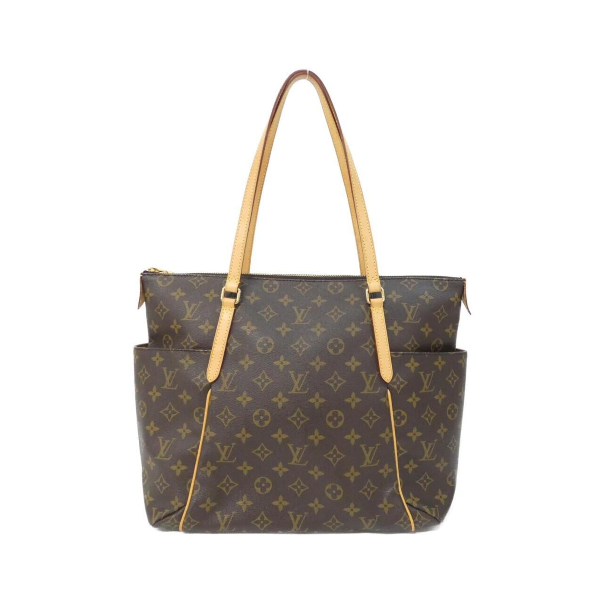 Louis Vuitton Marron Coated Canvas Handbag (Pre-Owned)