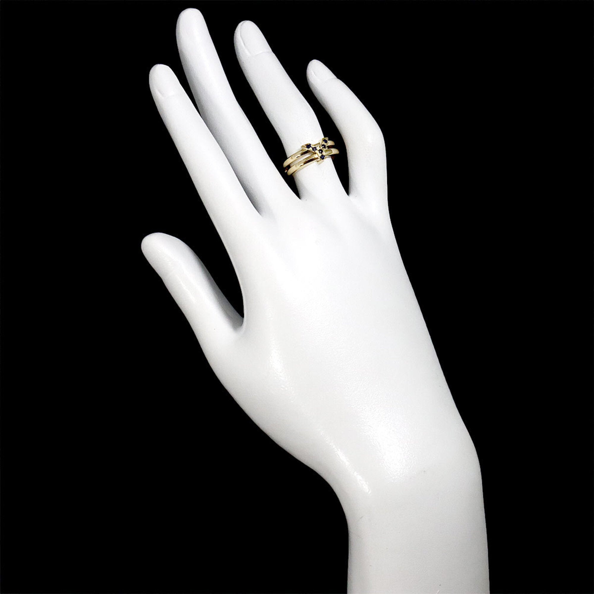 Yves Saint Laurent Yellow Gold (18K) Band Ring (Pre-Owned)
