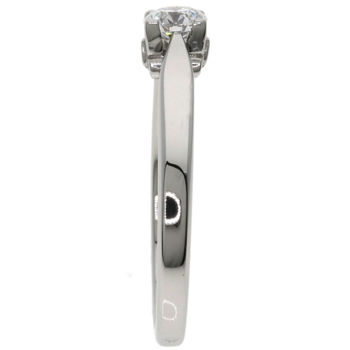 Van Cleef & Arpels Platinum 950 Band Ring (Pre-Owned)