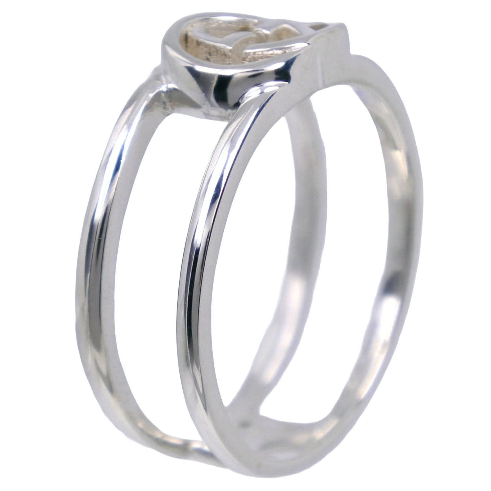 Gucci Silver 925 Band Ring (Pre-Owned)