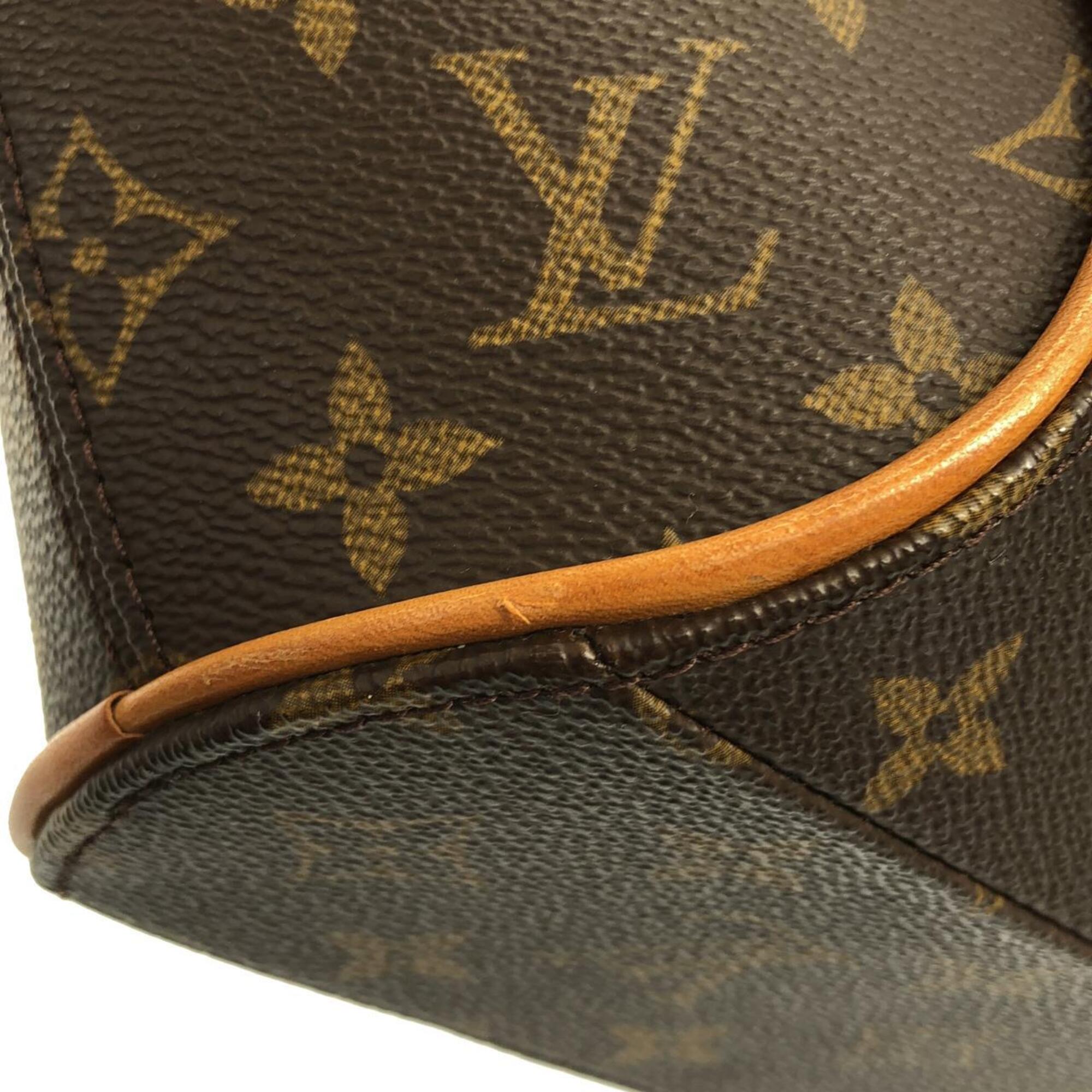 Louis Vuitton Monogram Marron Coated Canvas Handbag (Pre-Owned)