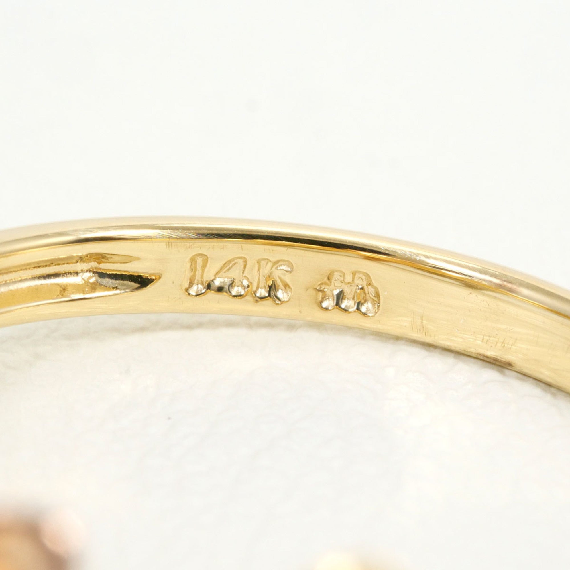 Unbranded Pink Gold White Gold Yellow Gold Pink Gold (14K) White Gold (14K) Yellow Gold (14K) Band Ring (Pre-Owned)
