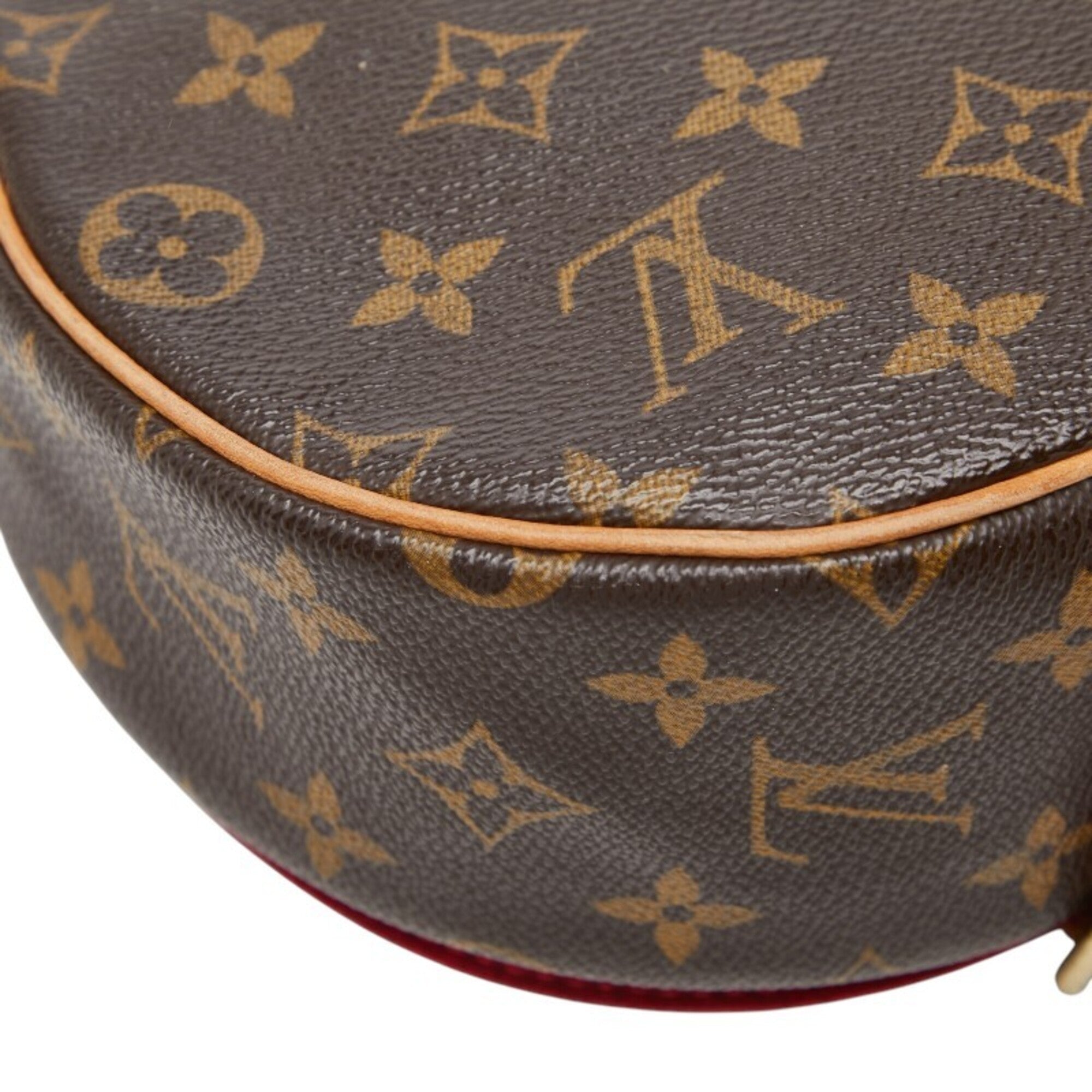 Louis Vuitton Brown Pvc Leather Shoulder Bag (Pre-Owned)