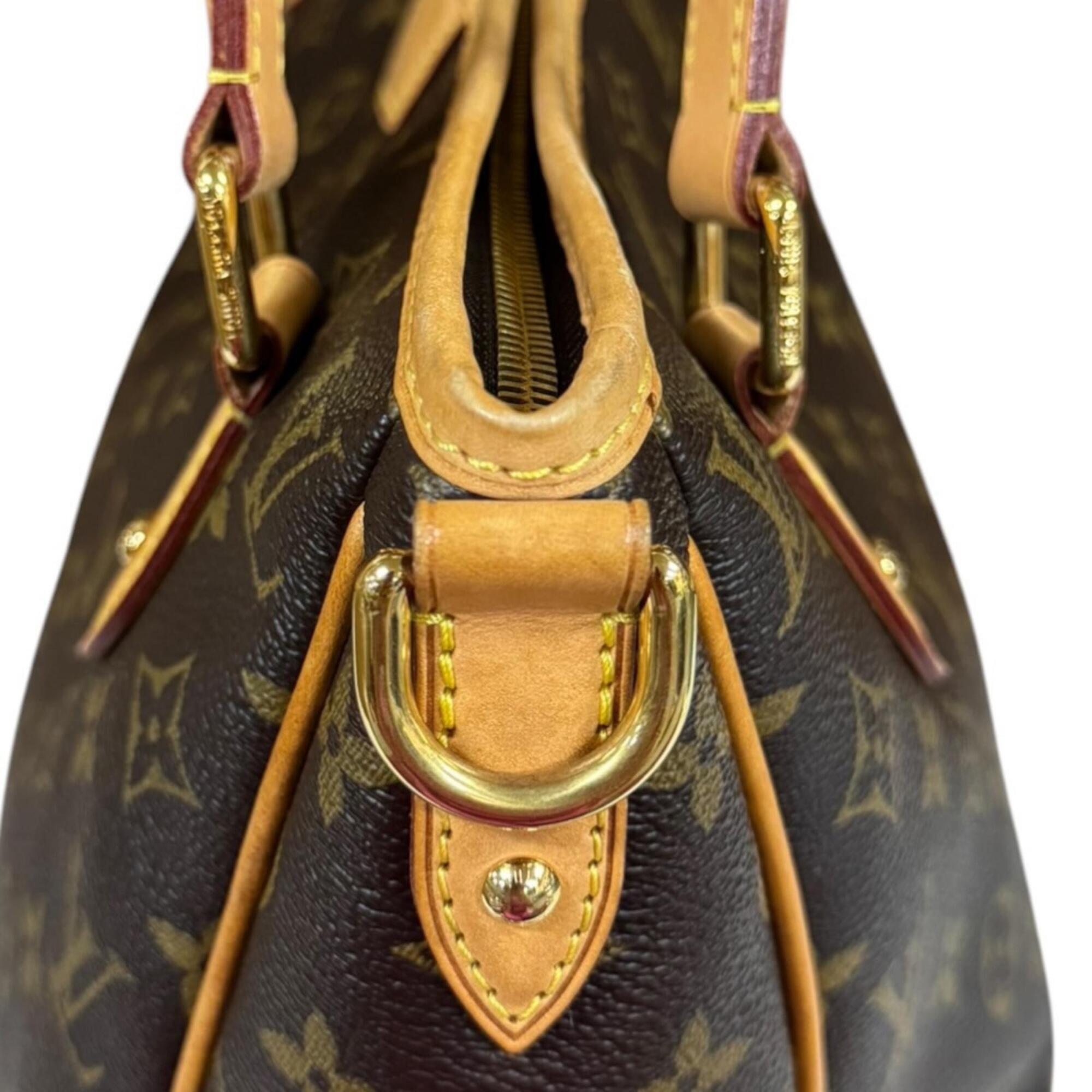 Louis Vuitton Brown Monogram Canvas Shoulder Bag (Pre-Owned)