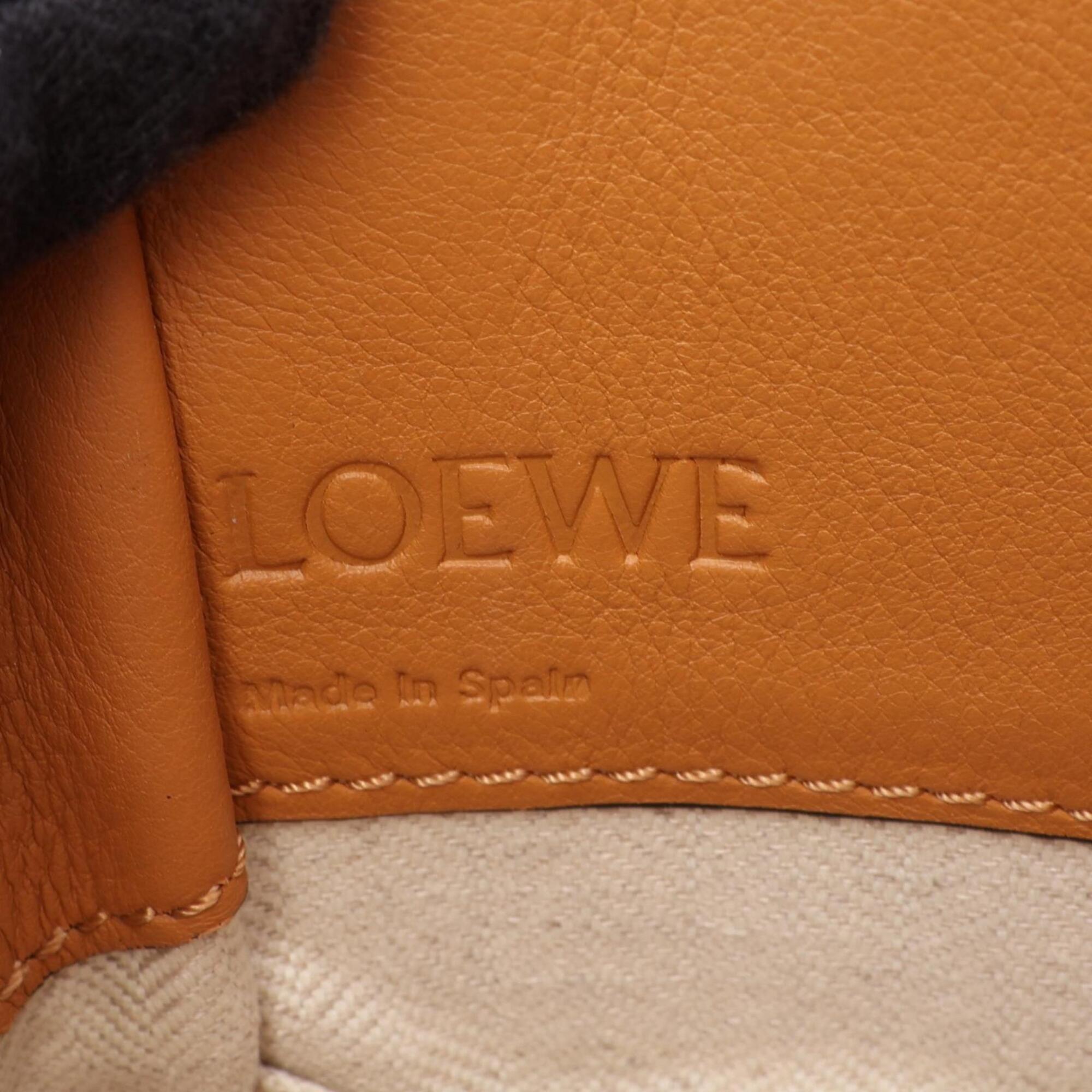 Loewe Hammock Brown Leather Handbag (Pre-Owned)