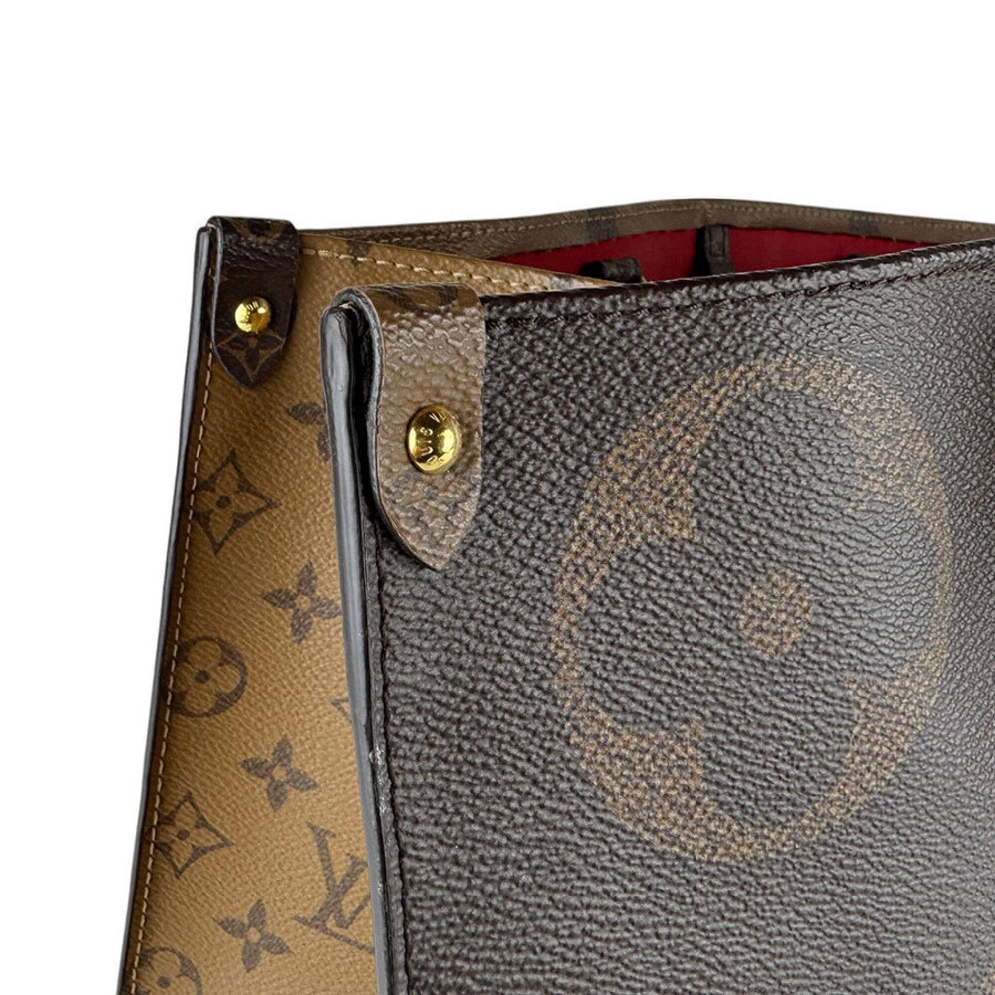 Louis Vuitton Brown Monogram Handbag (Pre-Owned)