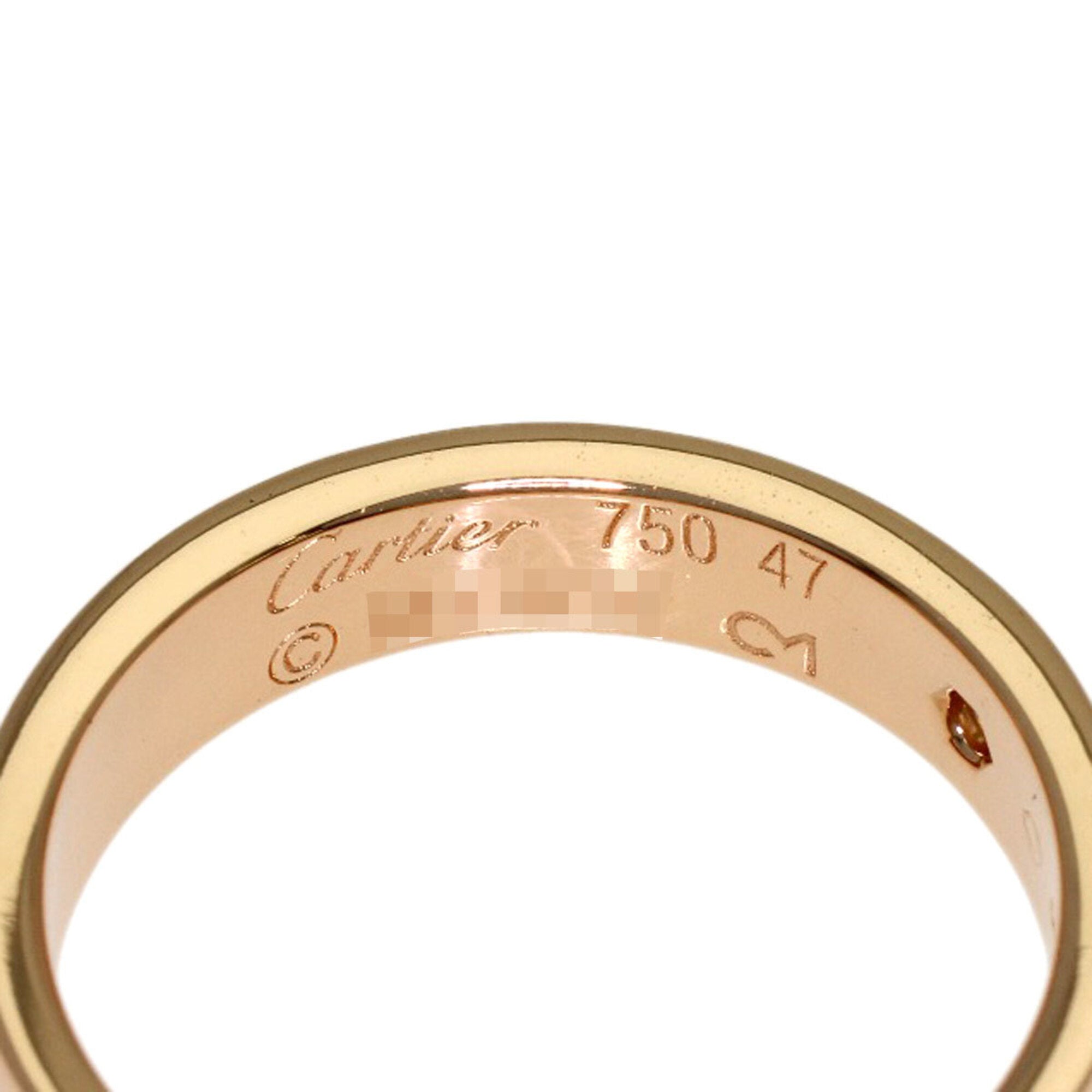 Cartier Pink Gold (18K) Band Ring (Pre-Owned)