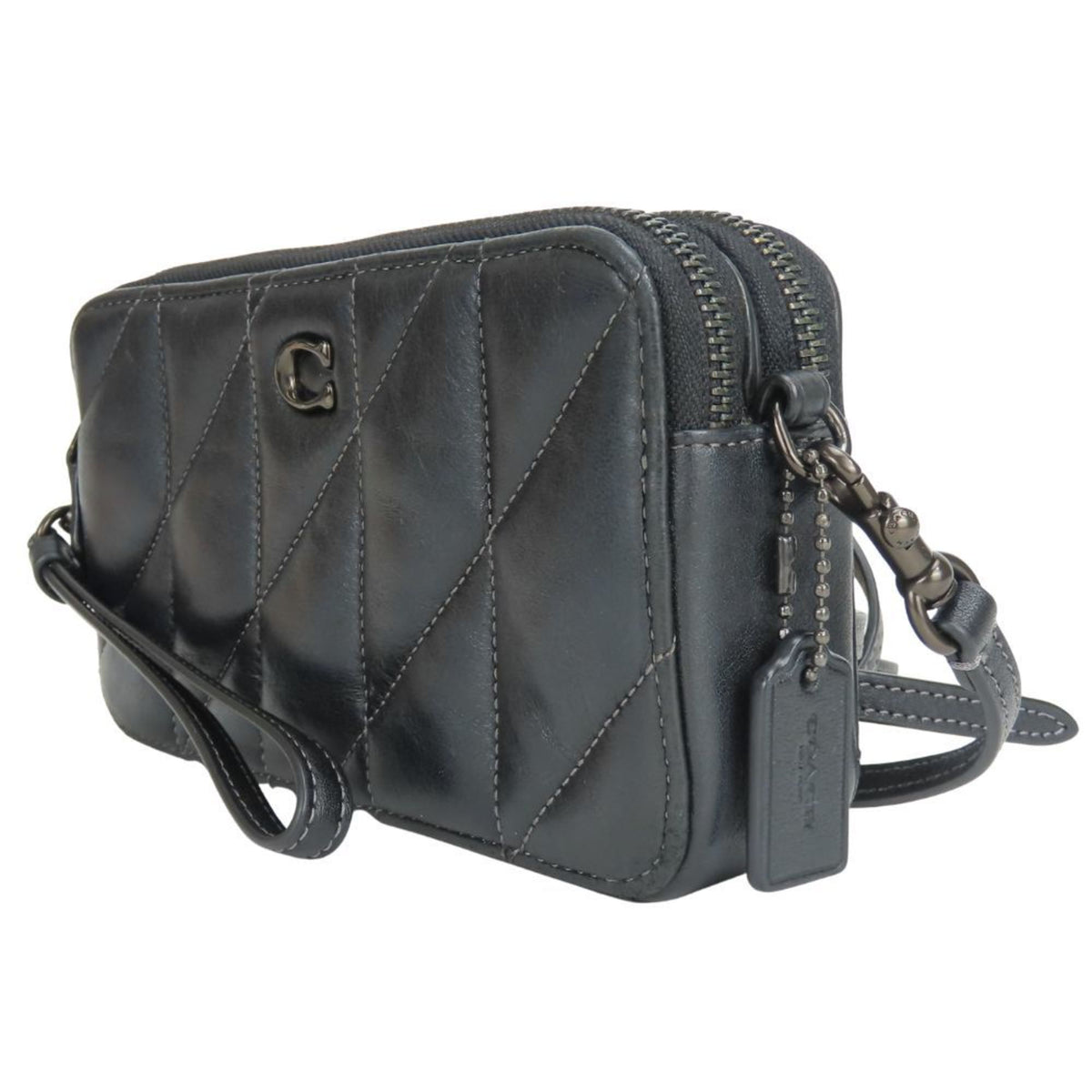 Coach Black Gauze Pochette Pouch Shoulder Bag (Pre-Owned)