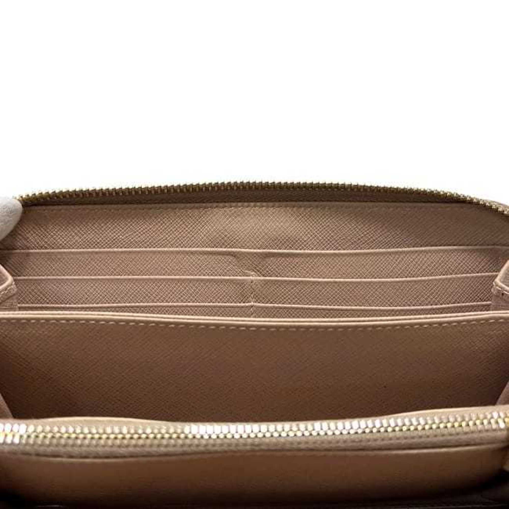 Prada Pink Beige Saffiano Metal Long Wallet (Bi-Fold) (Pre-Owned)