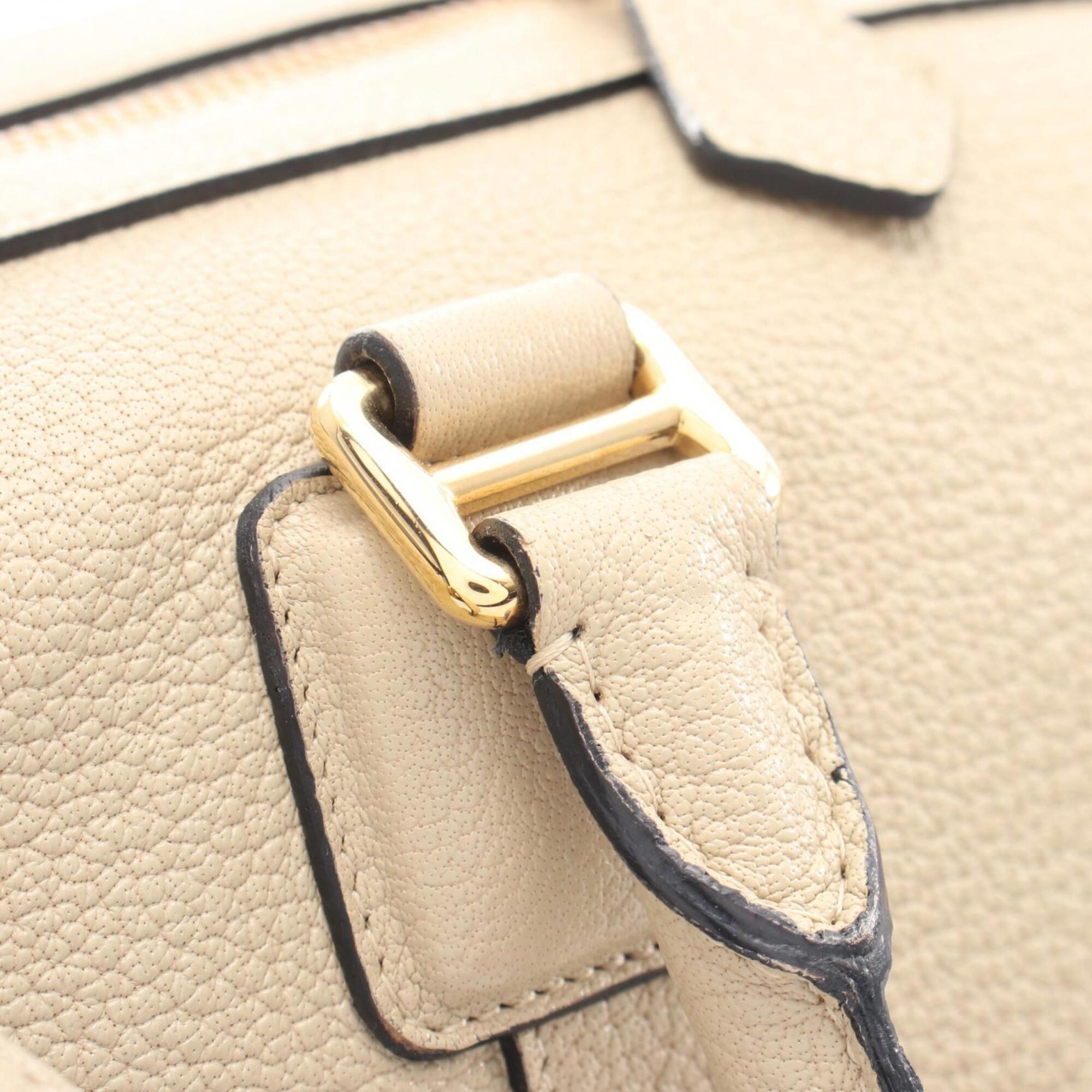 Loewe Beige Leather Handbag (Pre-Owned)