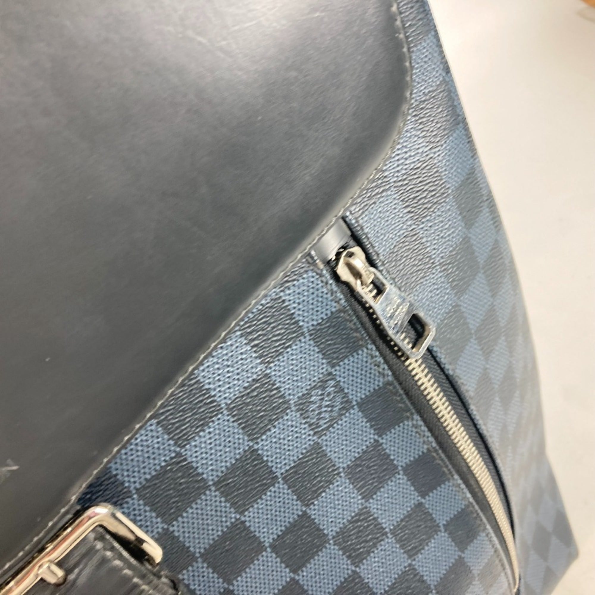 Louis Vuitton Navy Damier Canvas Backpack (Pre-Owned)