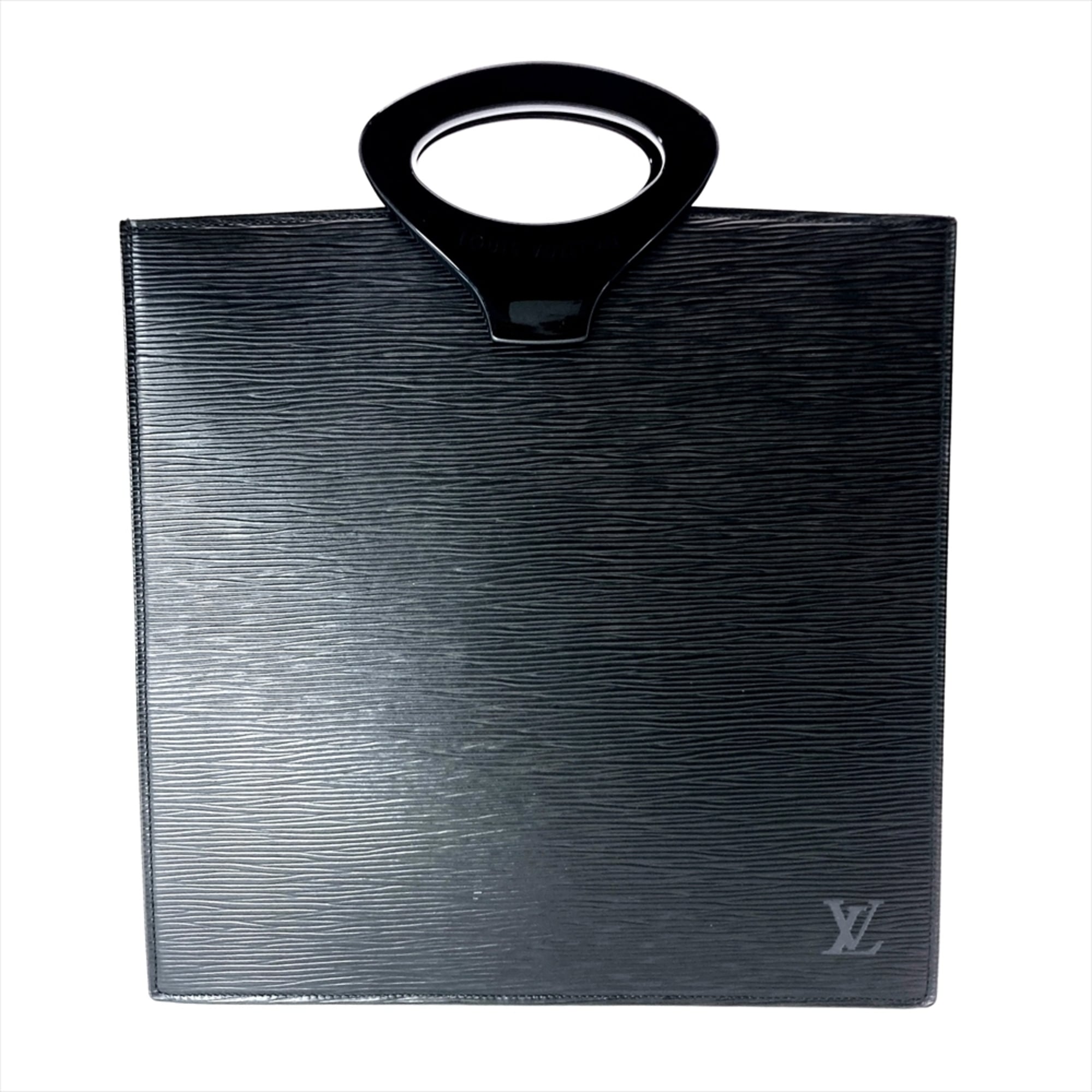 Louis Vuitton Black Noir Epi Leather Handbag (Pre-Owned)