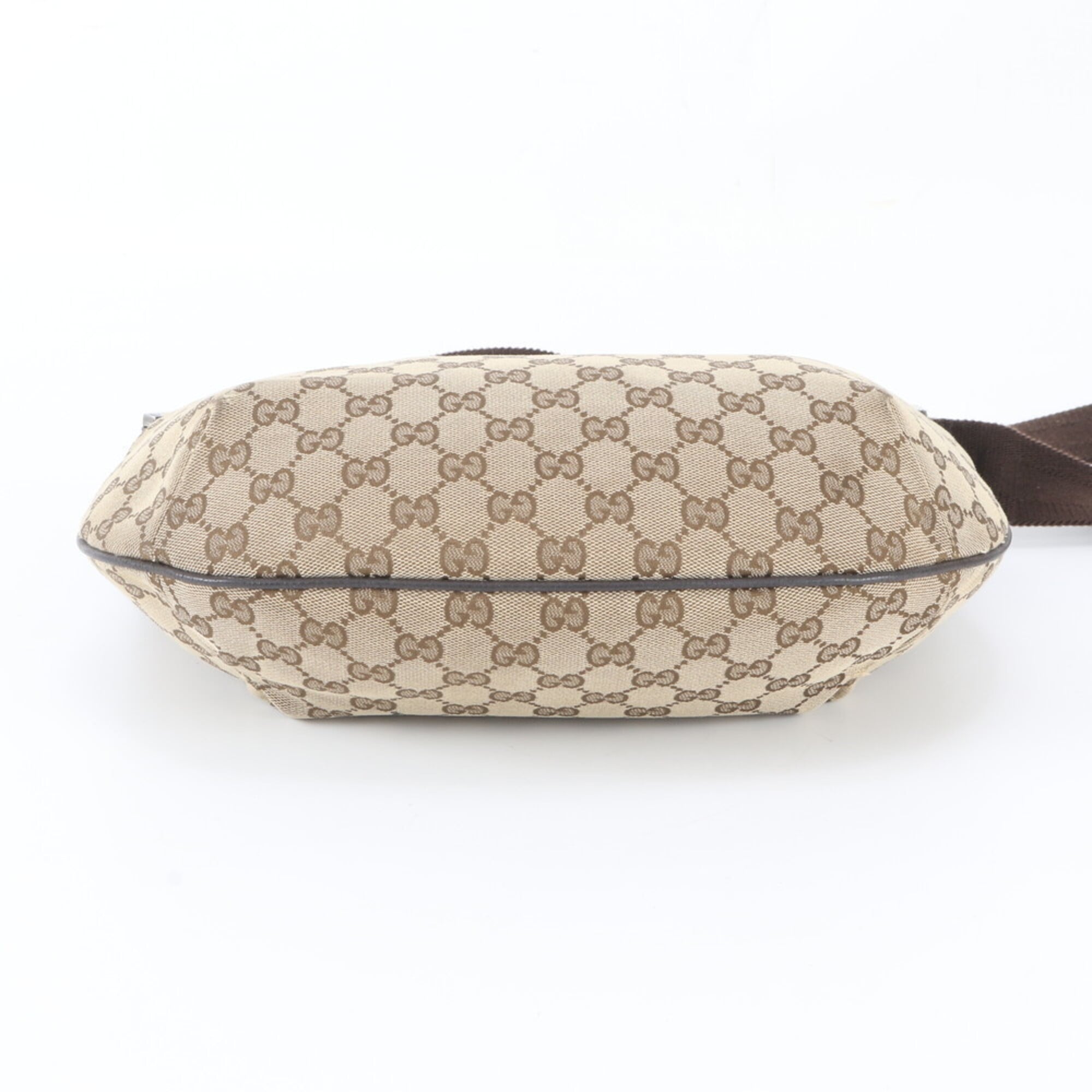Gucci Gg Canvas Brown Gg Canvas Shoulder Bag (Pre-Owned)