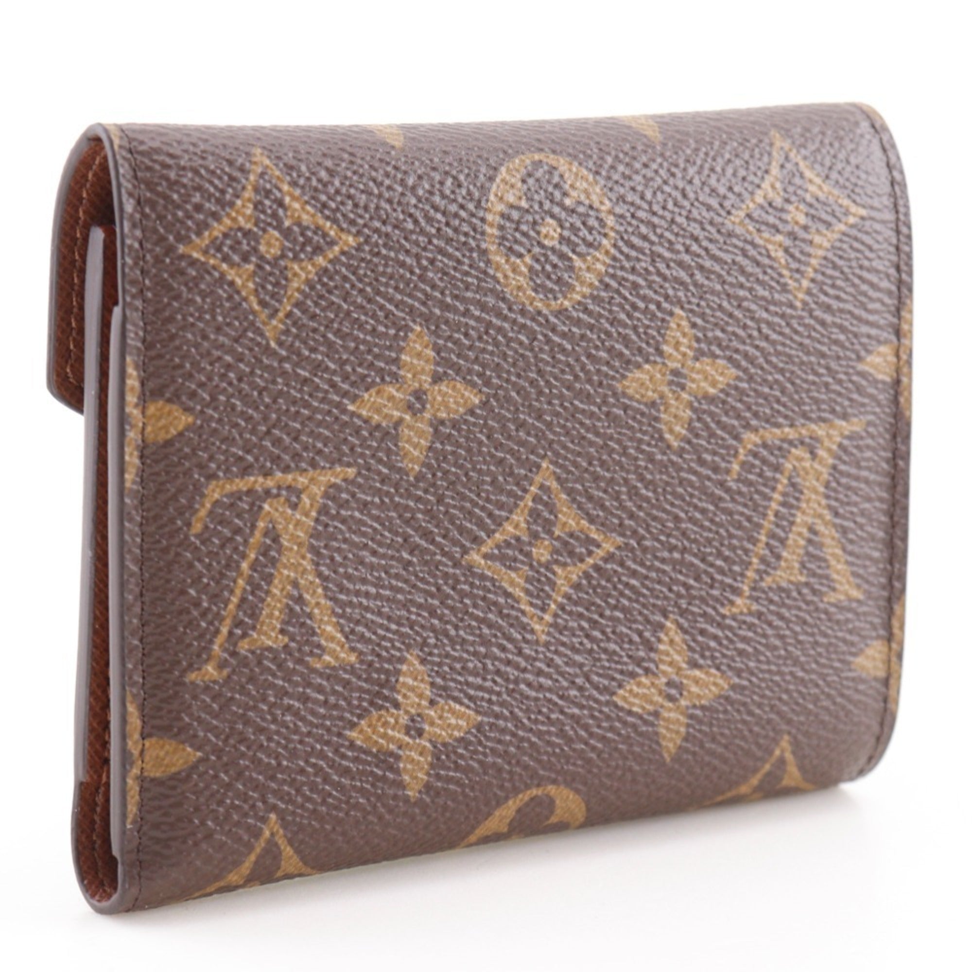 Louis Vuitton Monogram Brown Monogram Monogram Wallet (Tri-Fold) (Pre-Owned)
