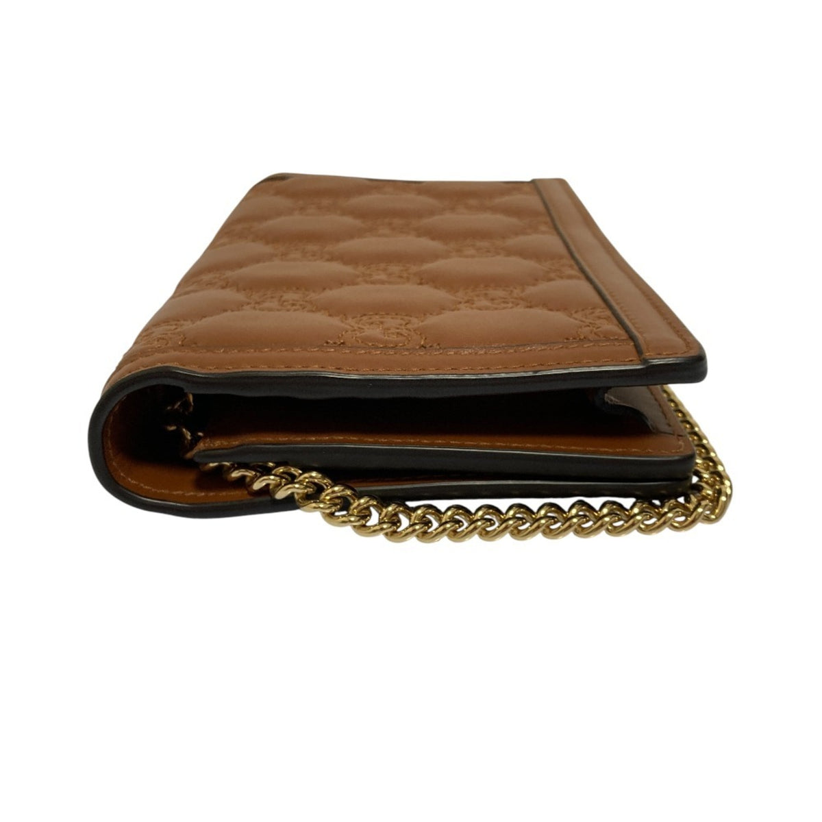 Gucci Brown Leather Shoulder Bag (Pre-Owned)