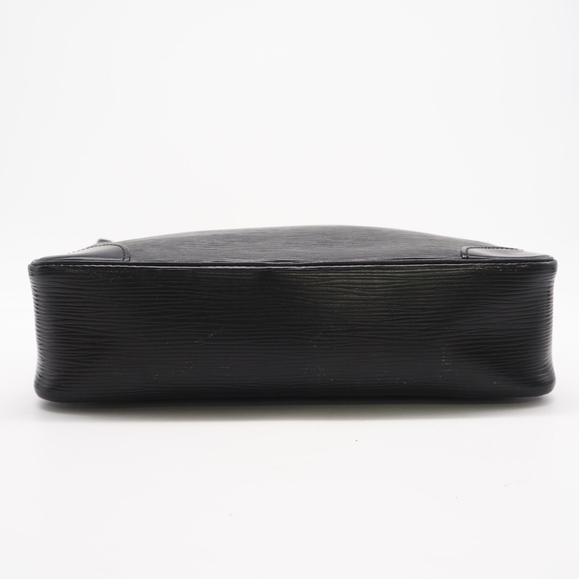 Louis Vuitton Black Noir Leather Shoulder Bag (Pre-Owned)