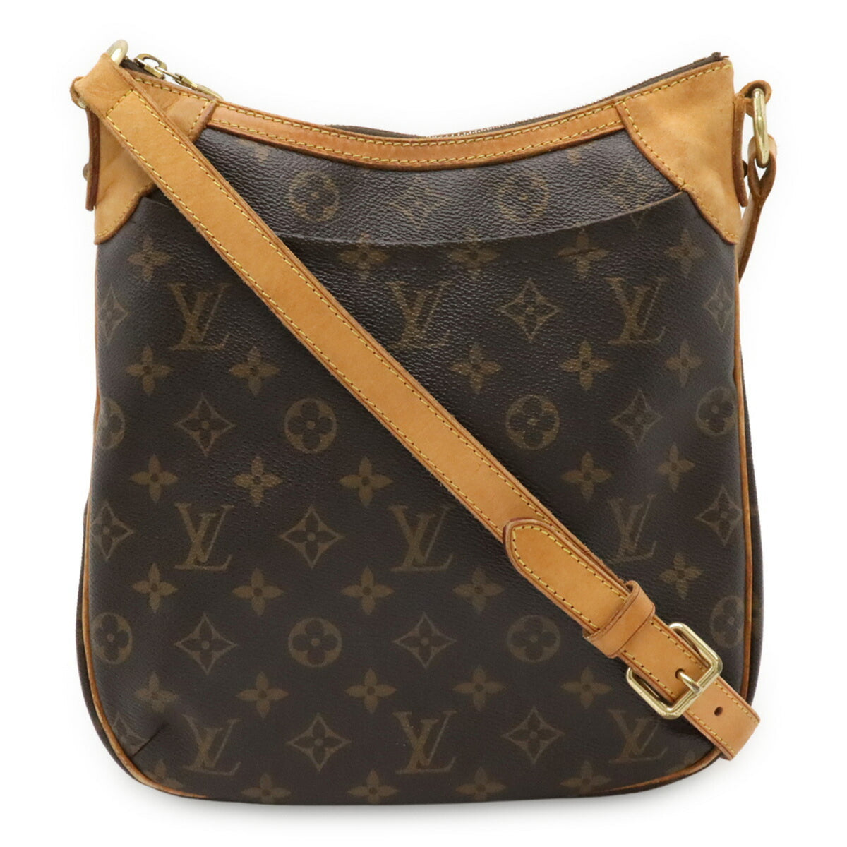 Louis Vuitton Brown Monogram Canvas Shoulder Bag (Pre-Owned)