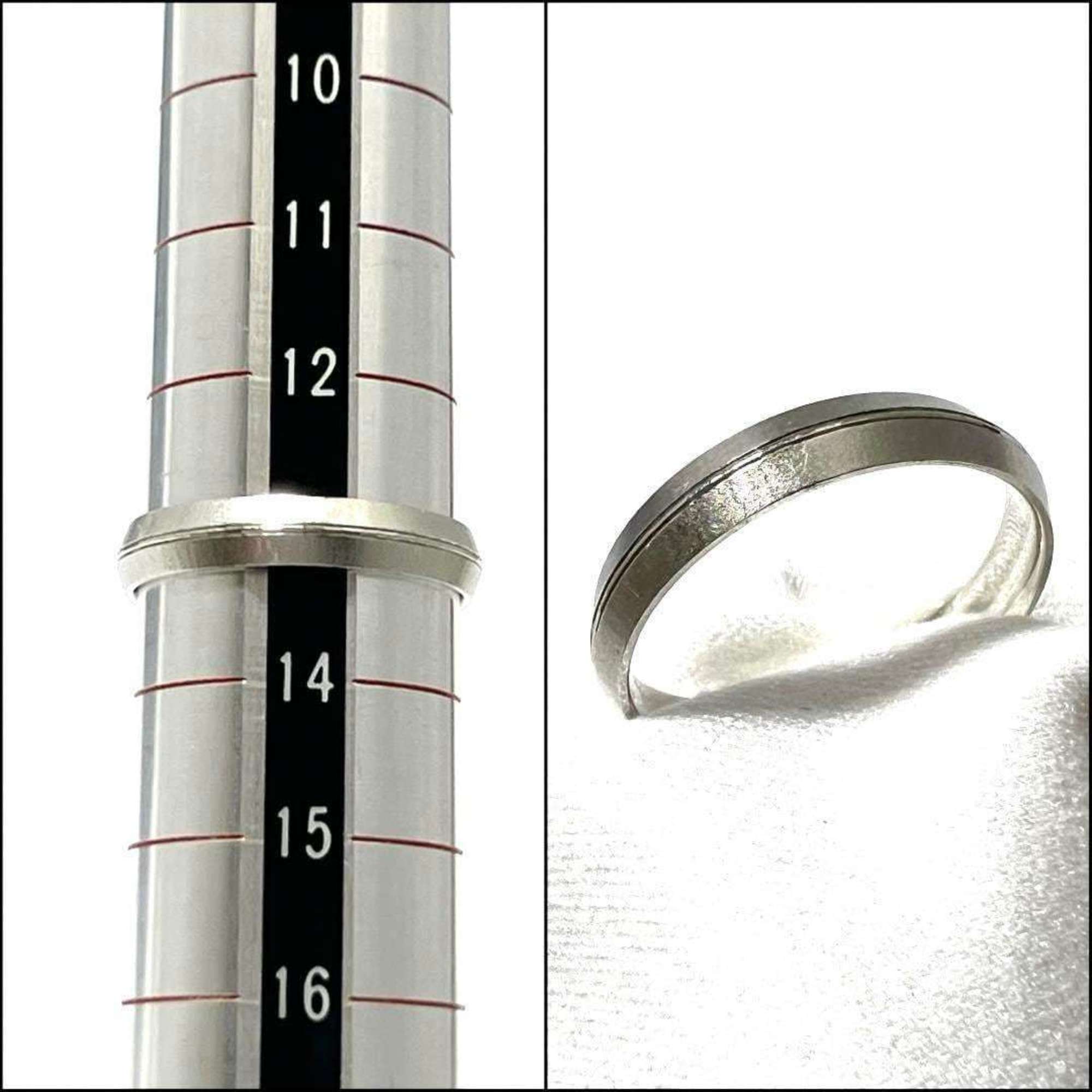 Celine Platinum 850 Band Ring (Pre-Owned)