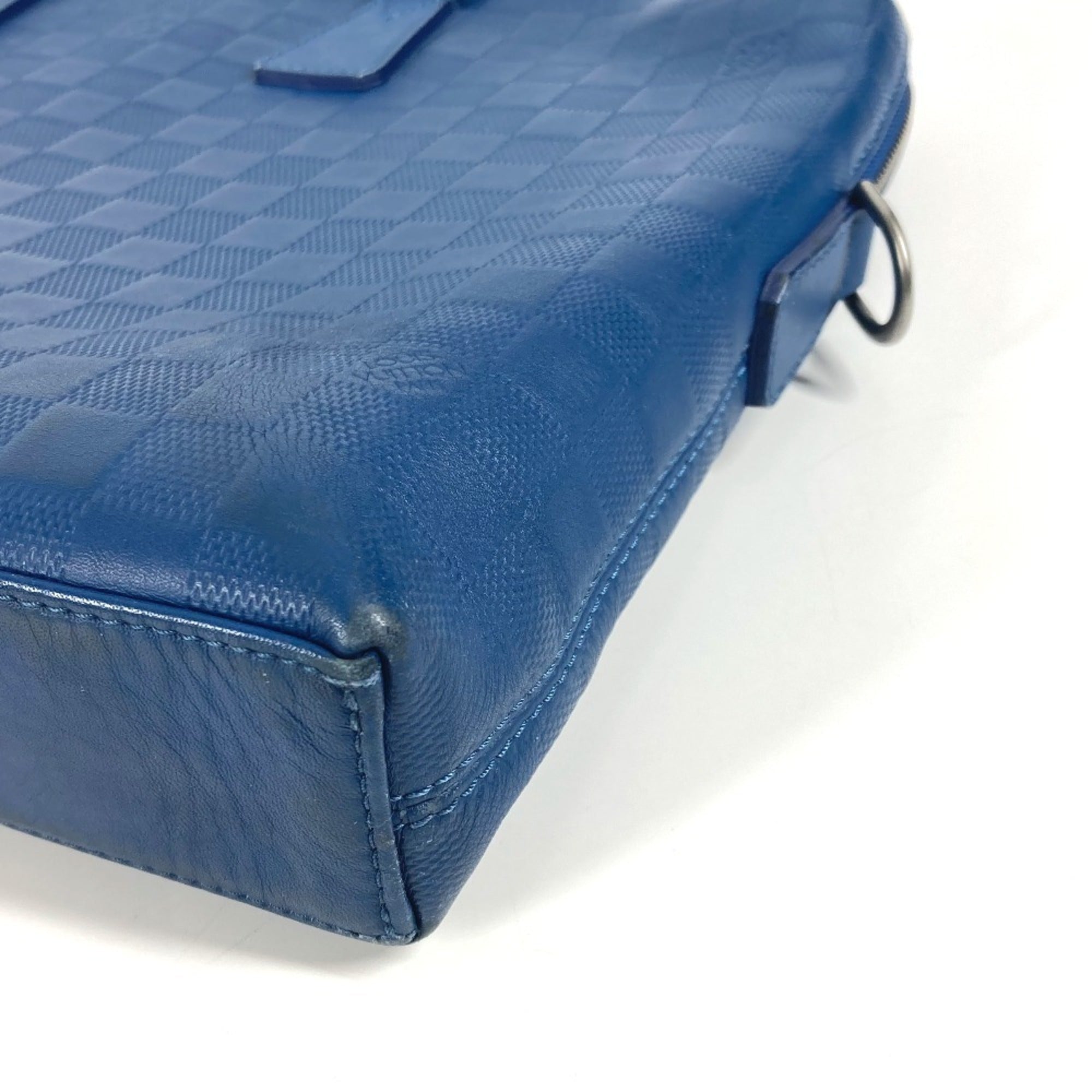 Louis Vuitton Damier Infini Blue Damier Infini Briefcase Handbag (Pre-Owned)