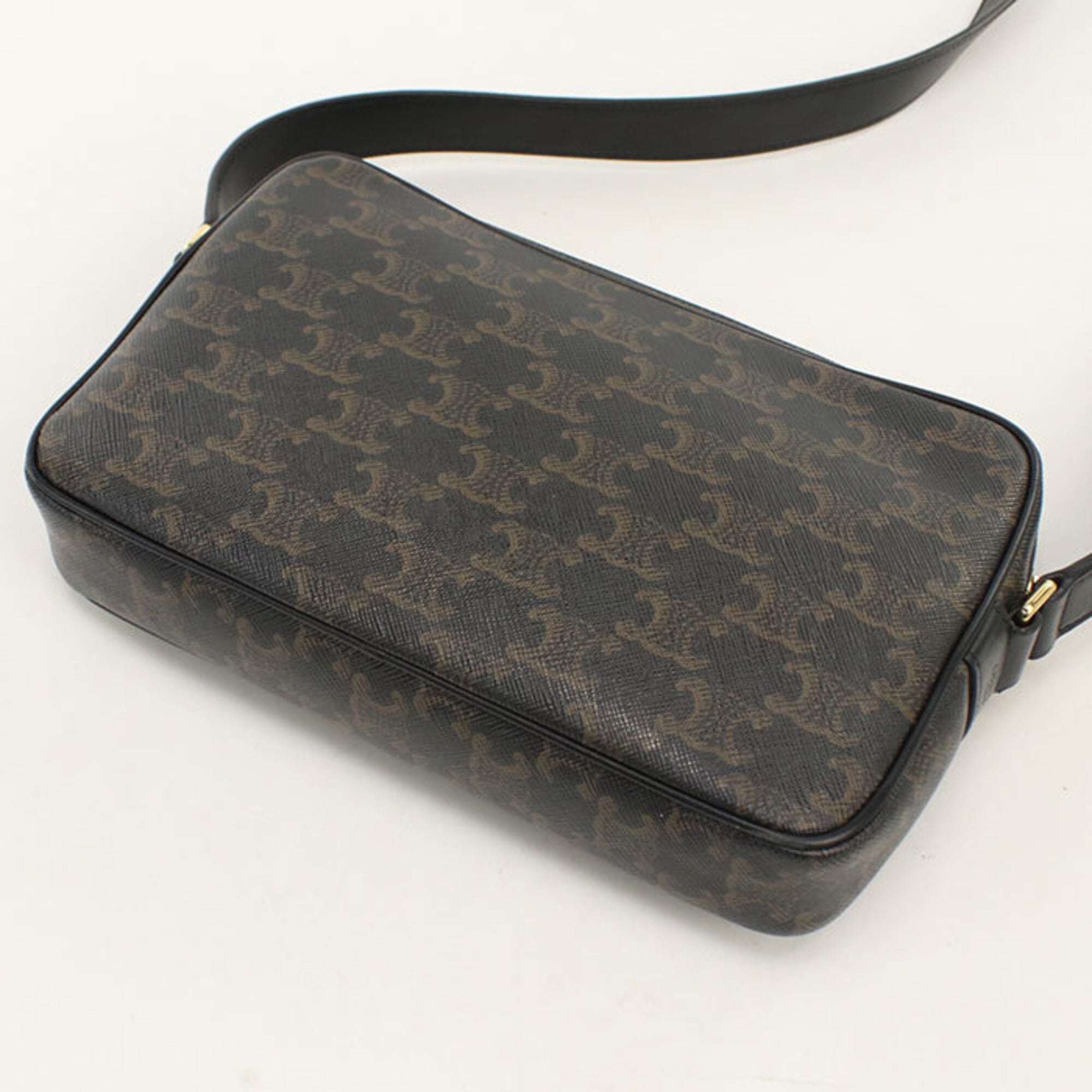 Celine Black Pvc Shoulder Bag (Pre-Owned)