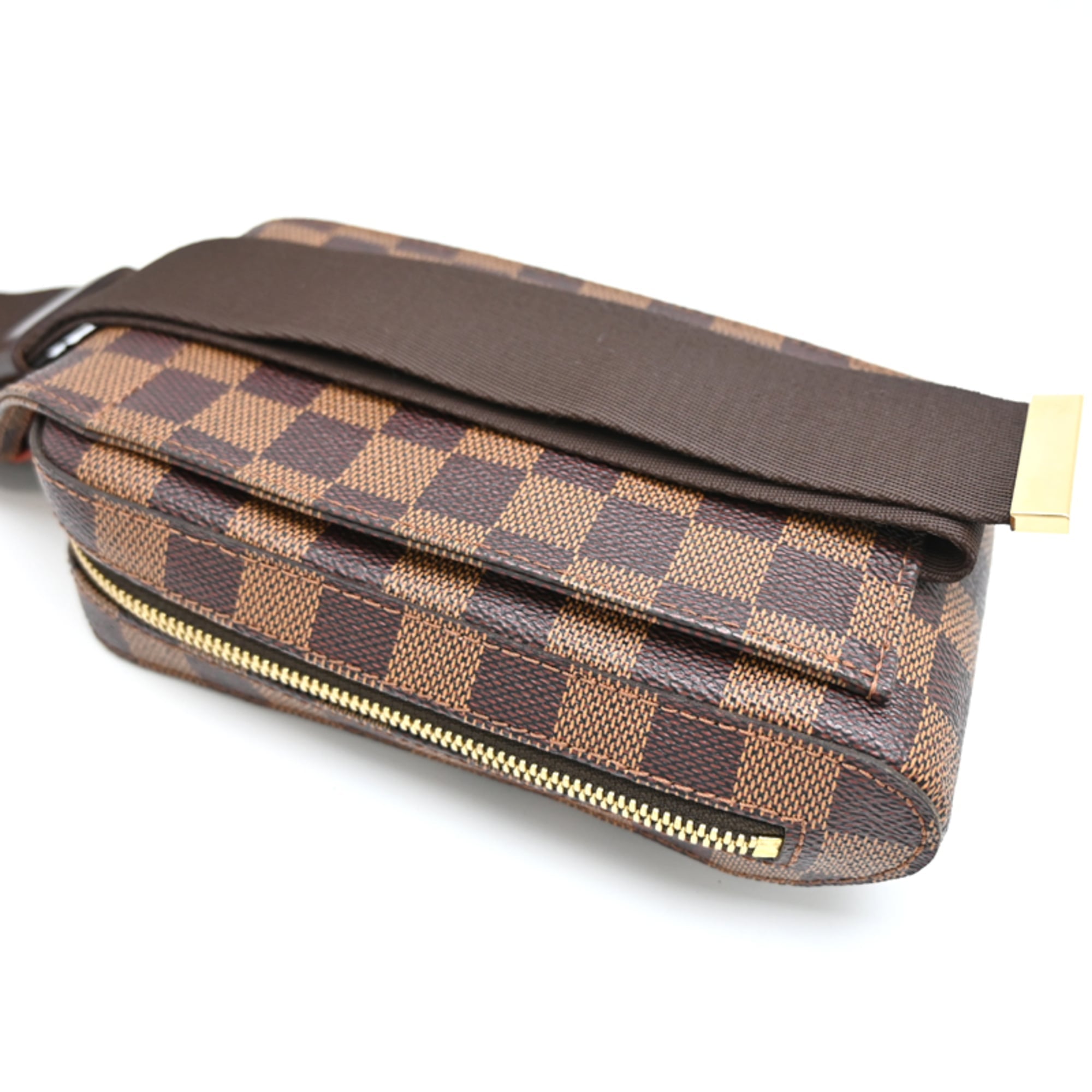 Louis Vuitton Brown Damier Canvas Sling Bag (Pre-Owned)