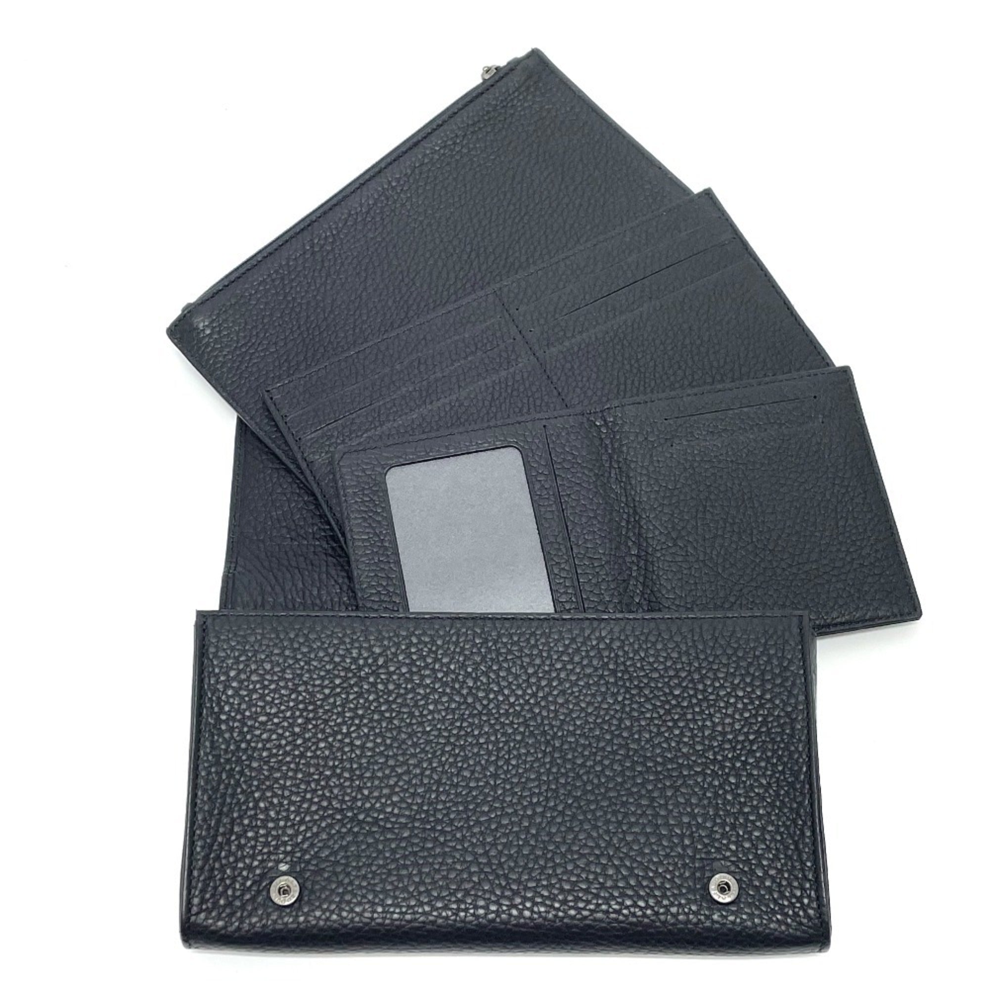Dunhill Black Leather Pouch (Pre-Owned)
